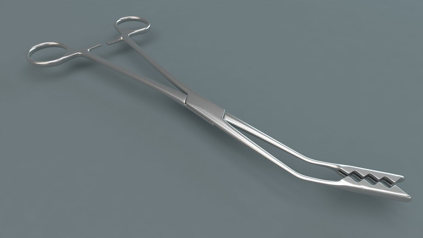 Medical Scissors 3D model_28