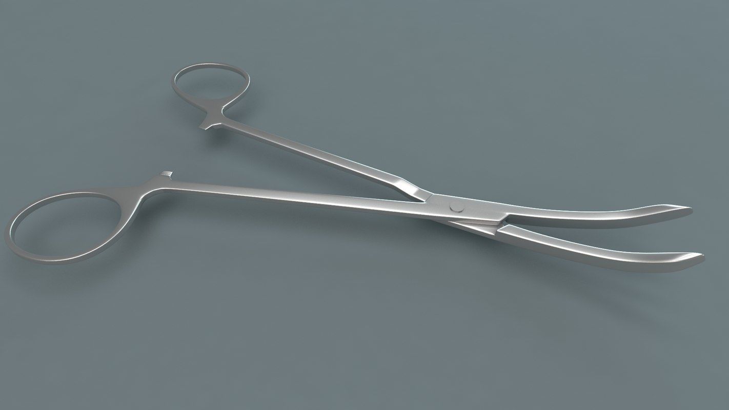 Medical Scissors 3D model_26