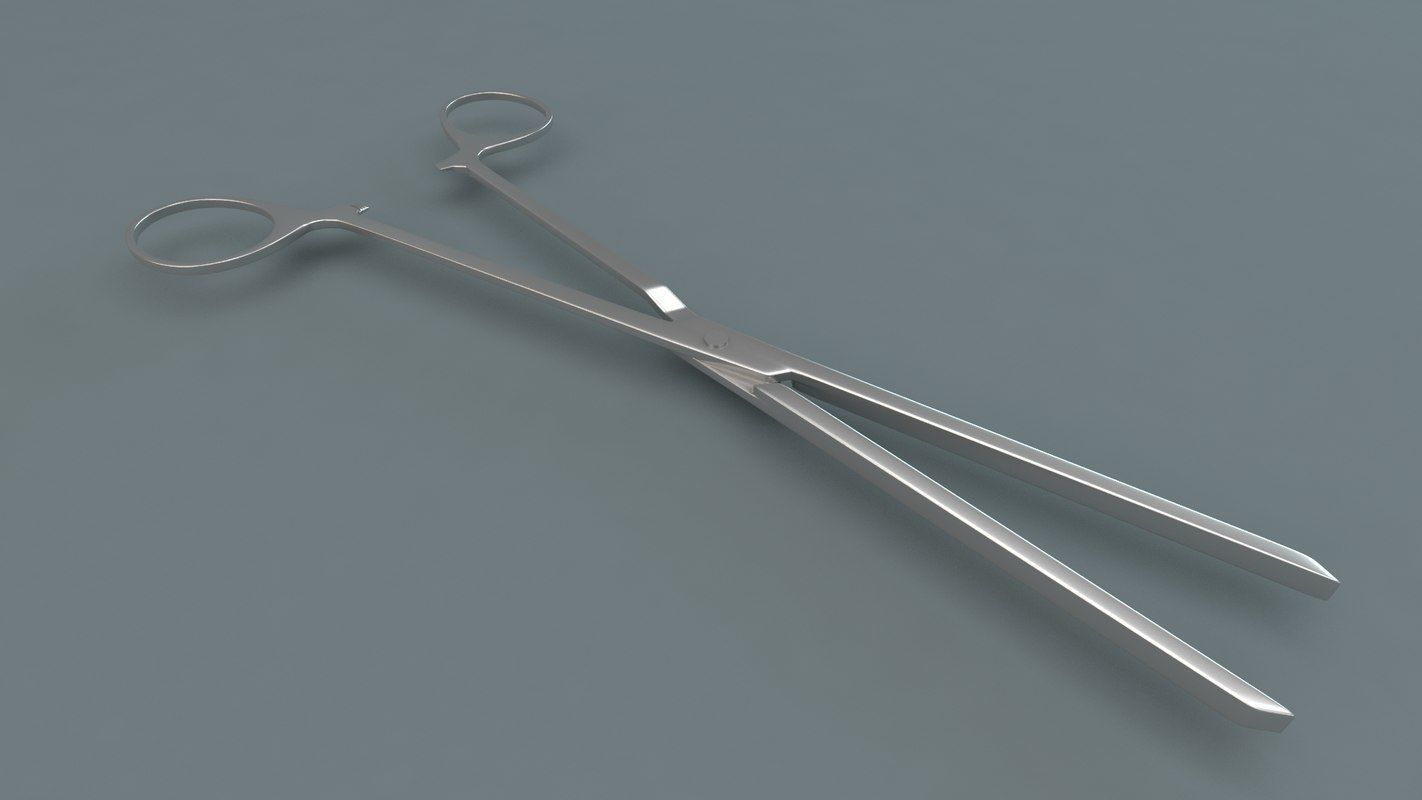 Medical Scissors 3D model_6