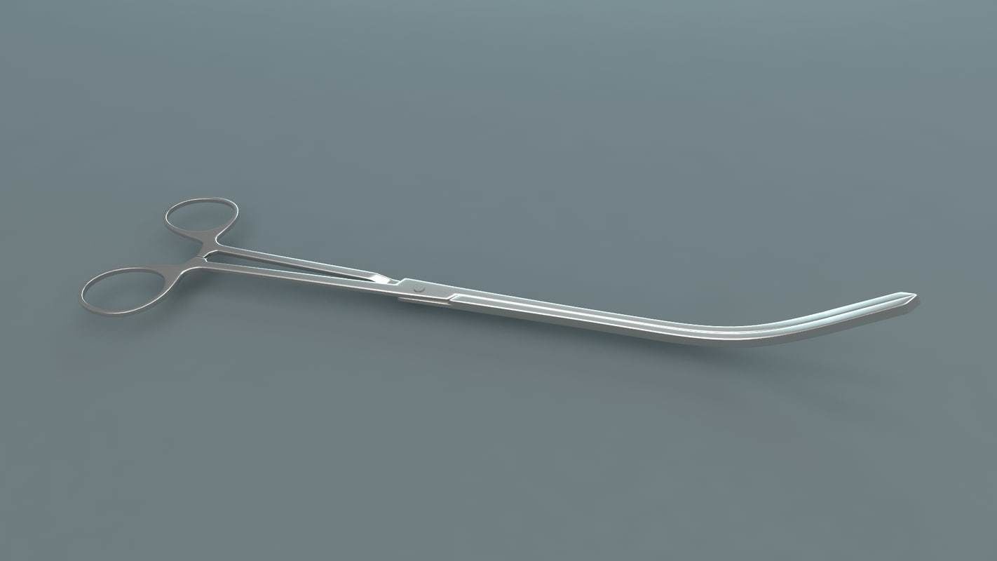 Medical Scissors 3D model_18