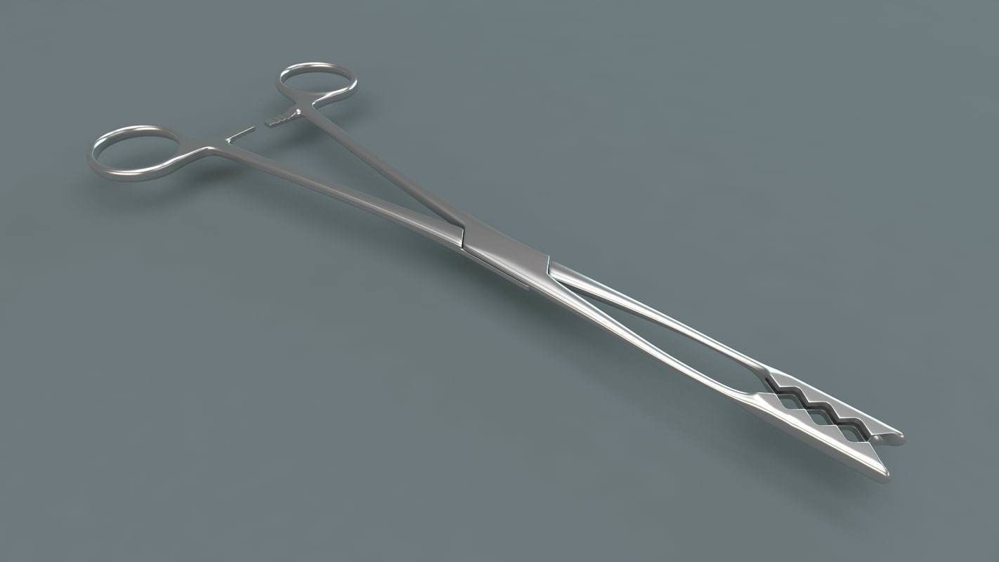 Medical Scissors 3D model_30
