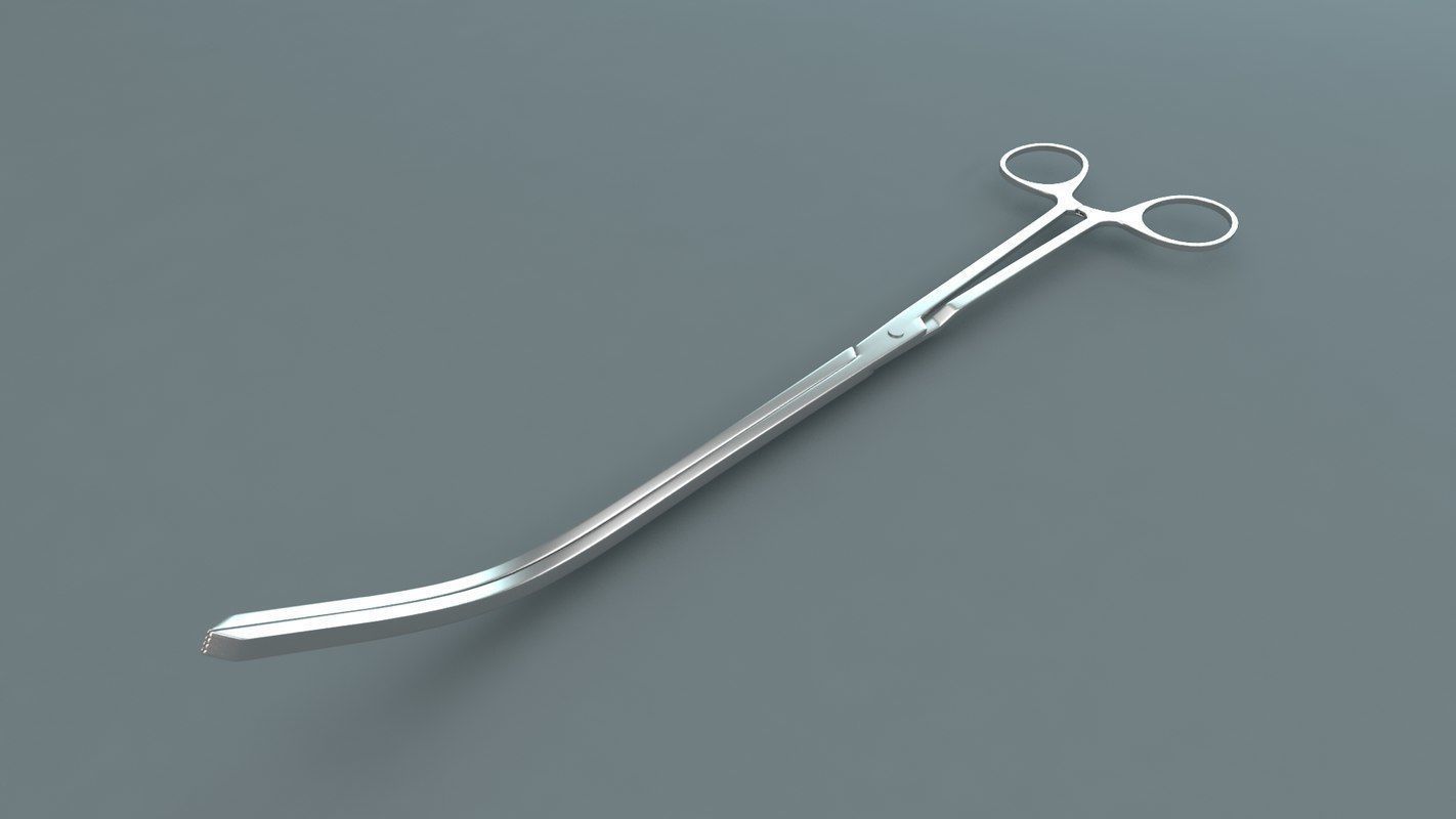 Medical Scissors 3D model_19