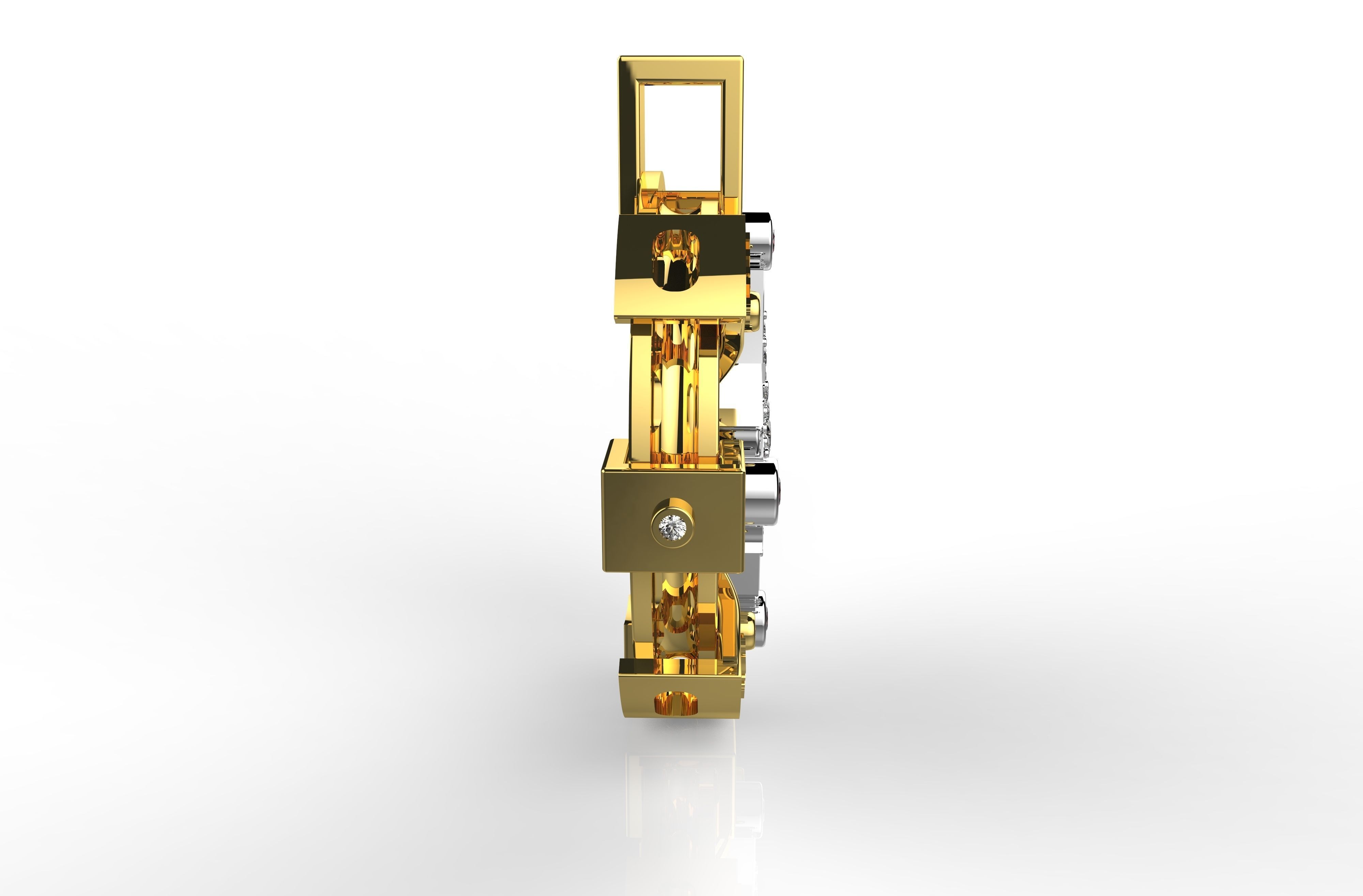Gold N530 3D print model_3