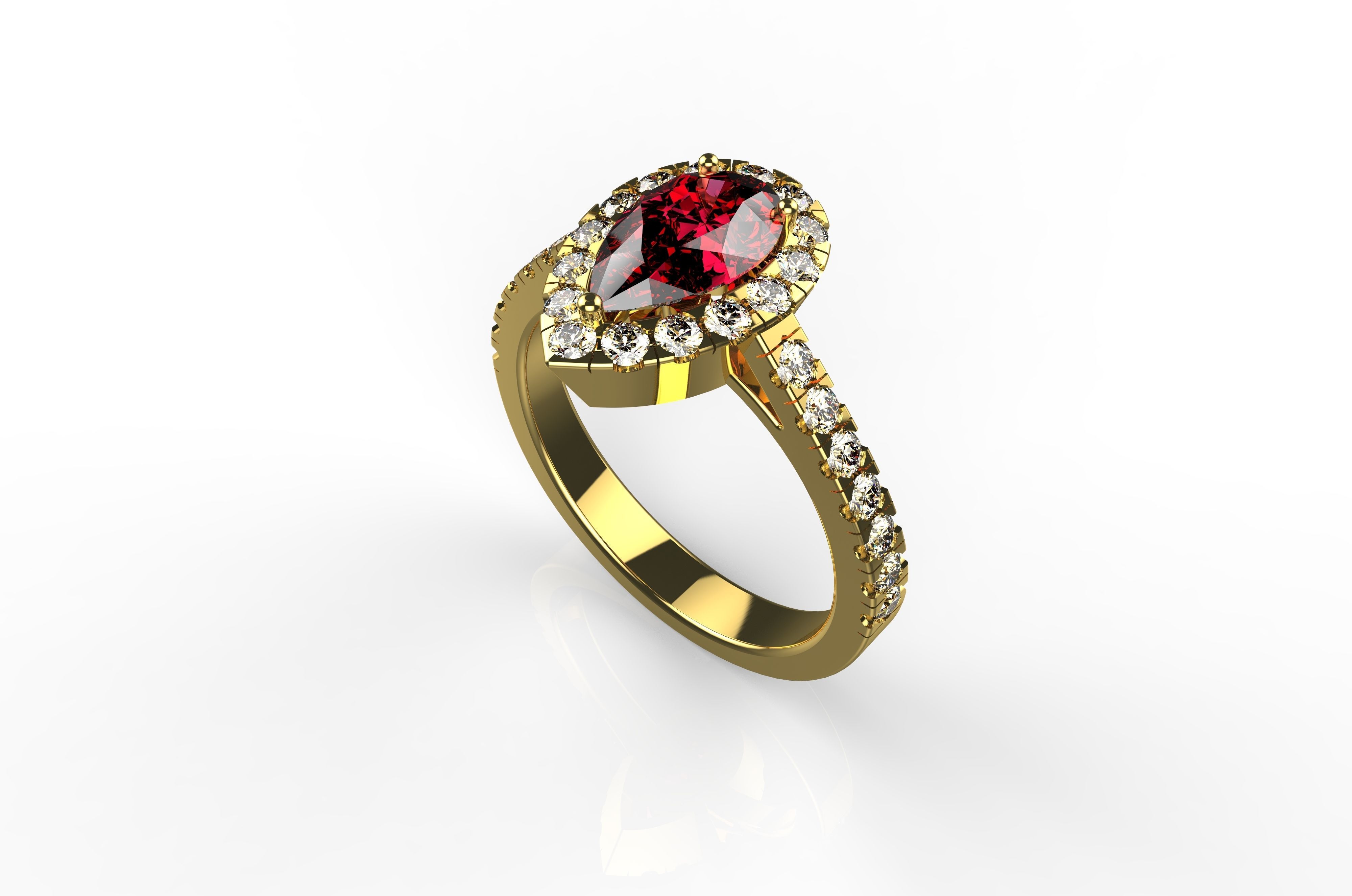 Gold N531 3D print model_2