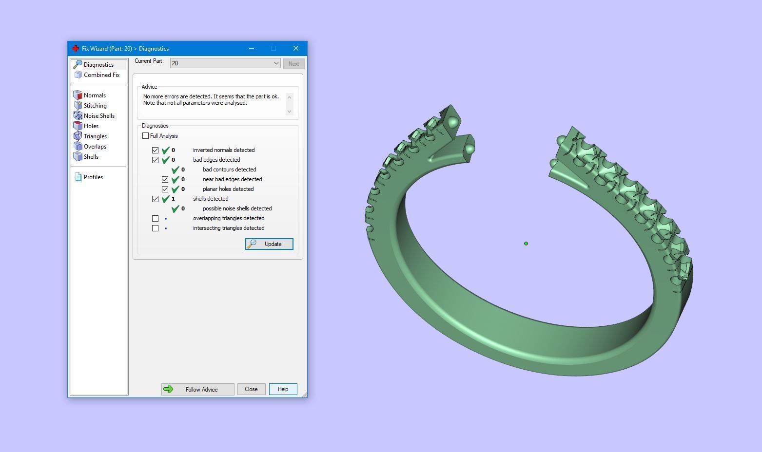 Gold N531 3D print model_5