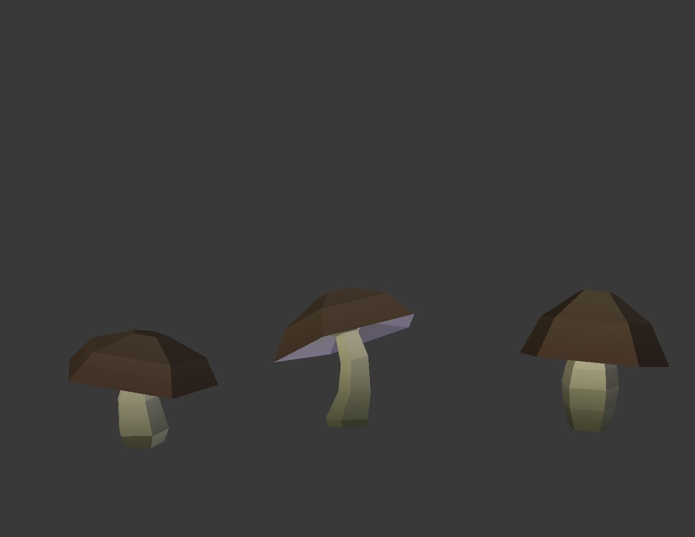 Mushroom Pack Low Poly Assets Low-poly 3D model_8