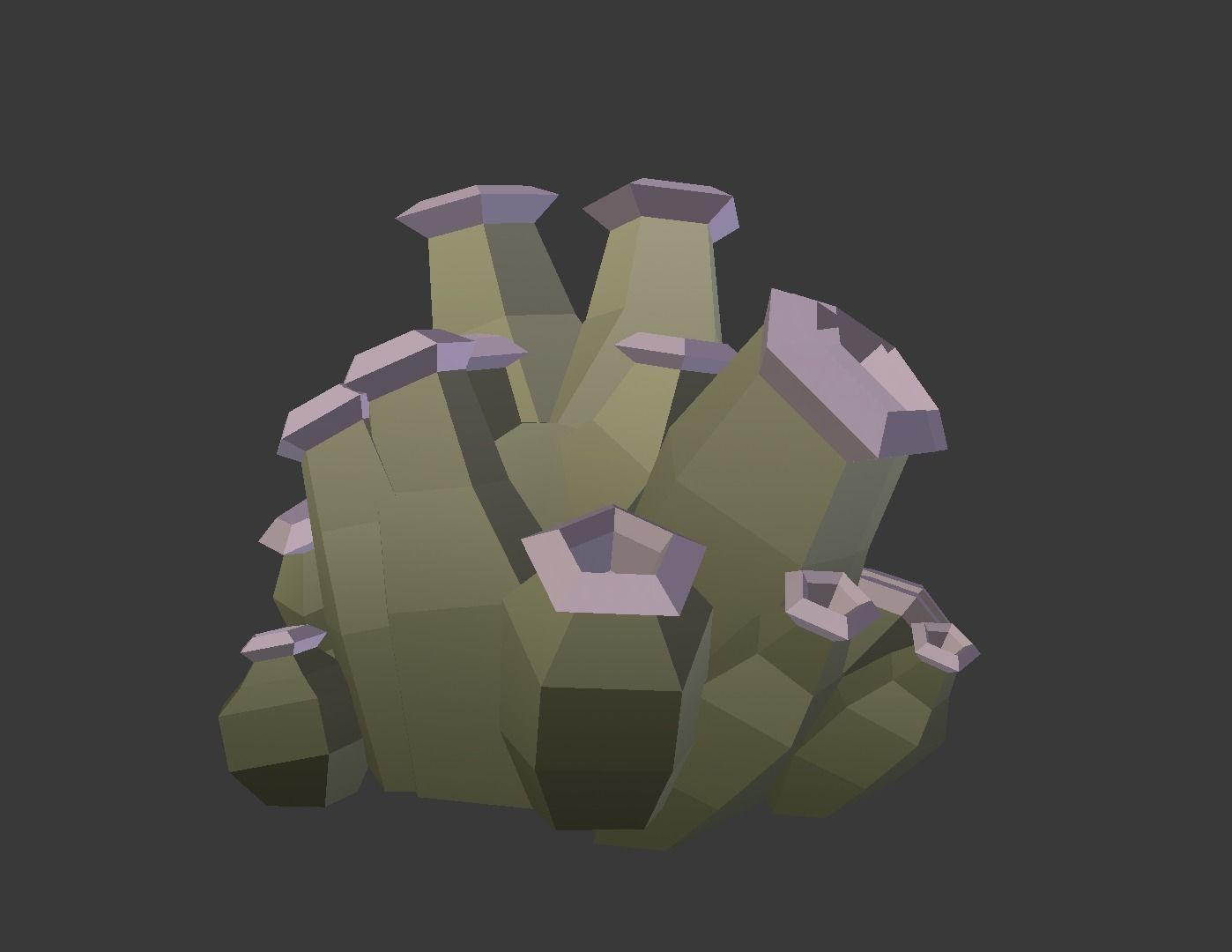 Mushroom Pack Low Poly Assets Low-poly 3D model_21