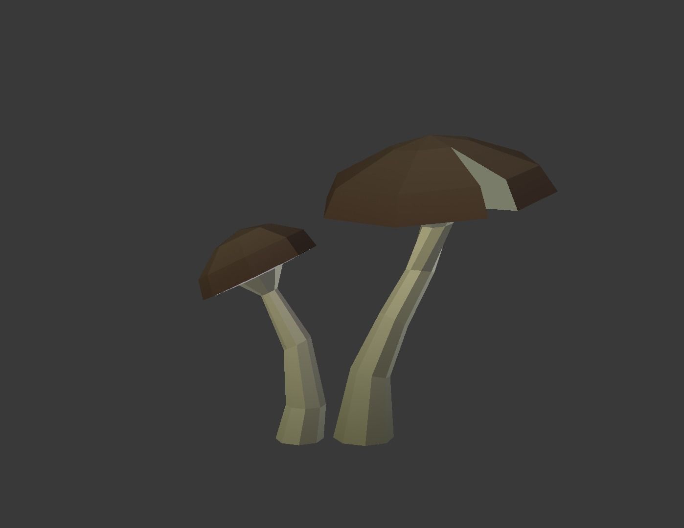 Mushroom Pack Low Poly Assets Low-poly 3D model_15