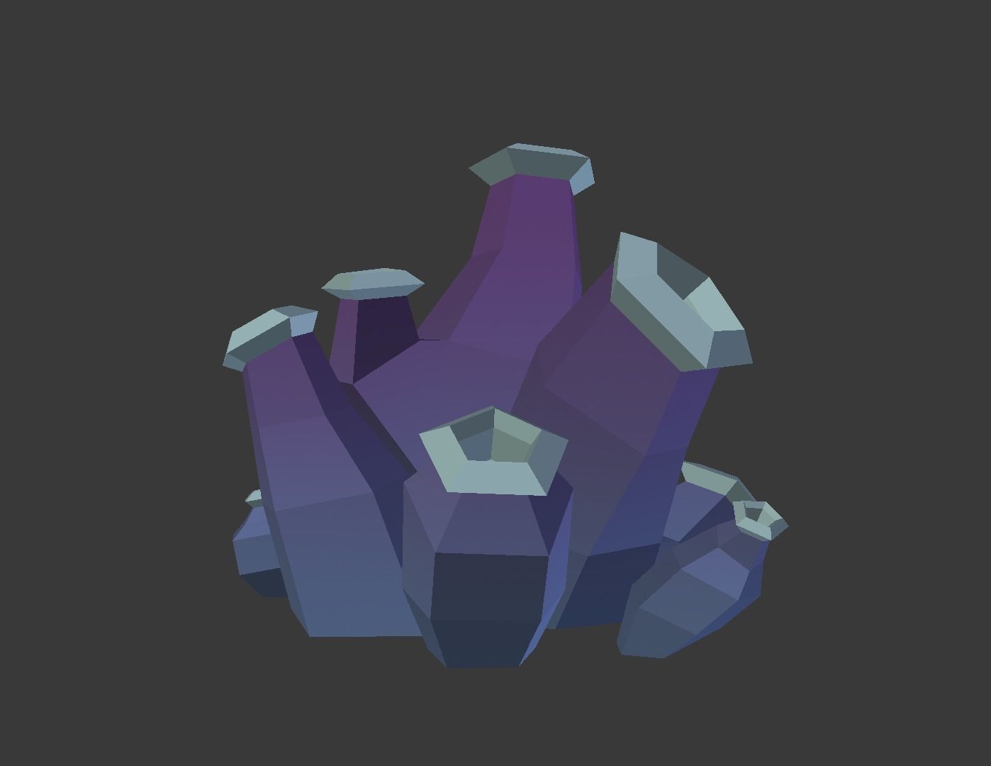 Mushroom Pack Low Poly Assets Low-poly 3D model_20