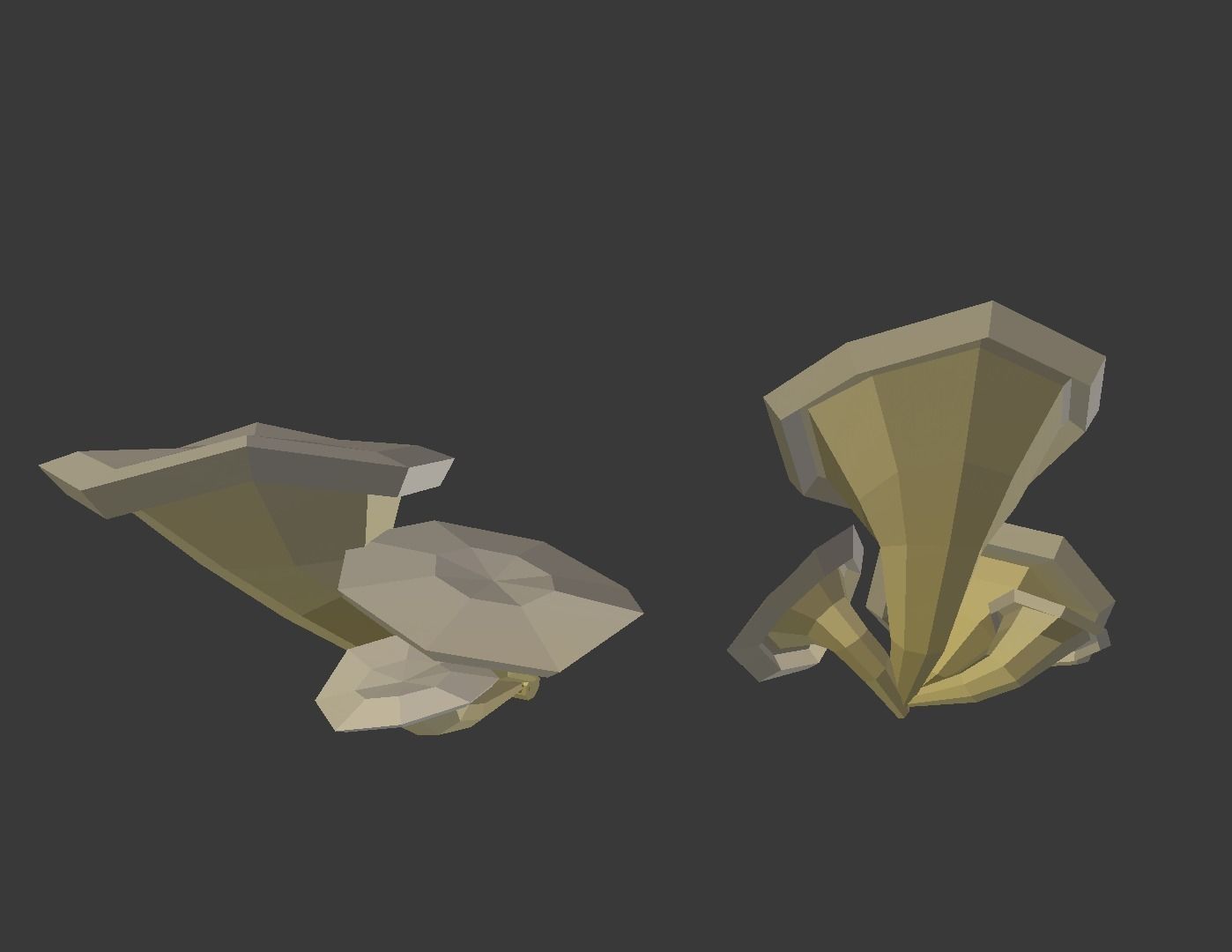Mushroom Pack Low Poly Assets Low-poly 3D model_17