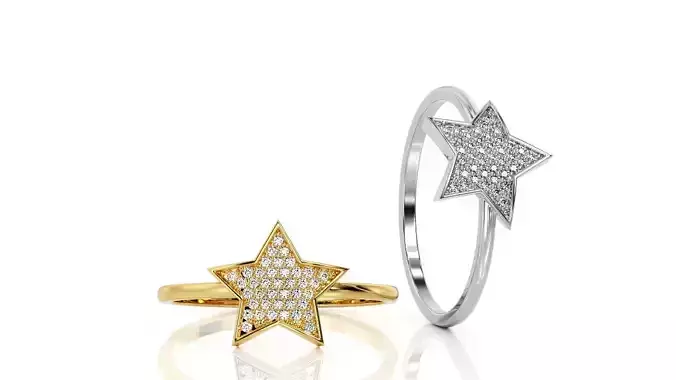 Ring Star Fashion Ring R 0134