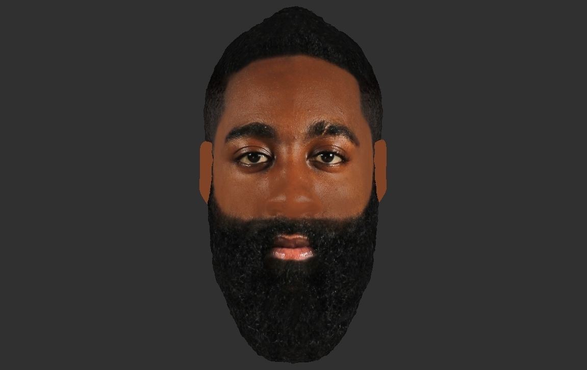 James Harden 3D model_24