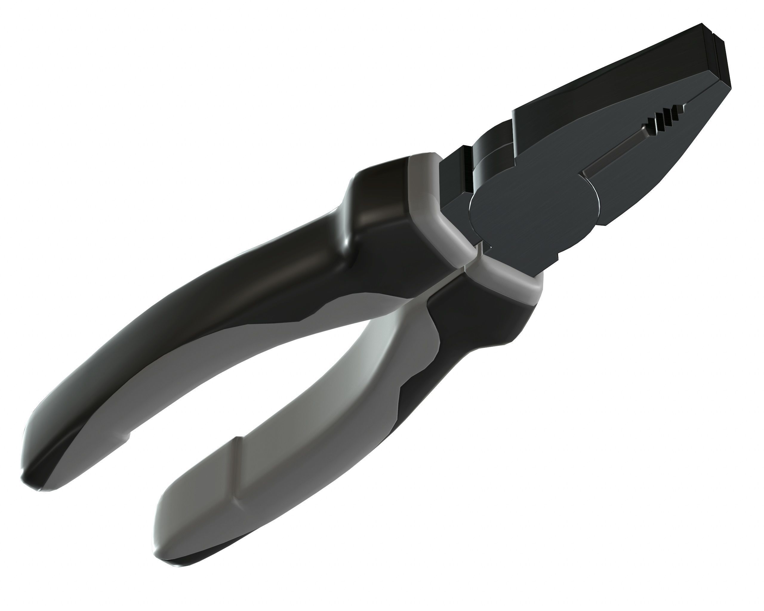Combination Pliers 3D model_1
