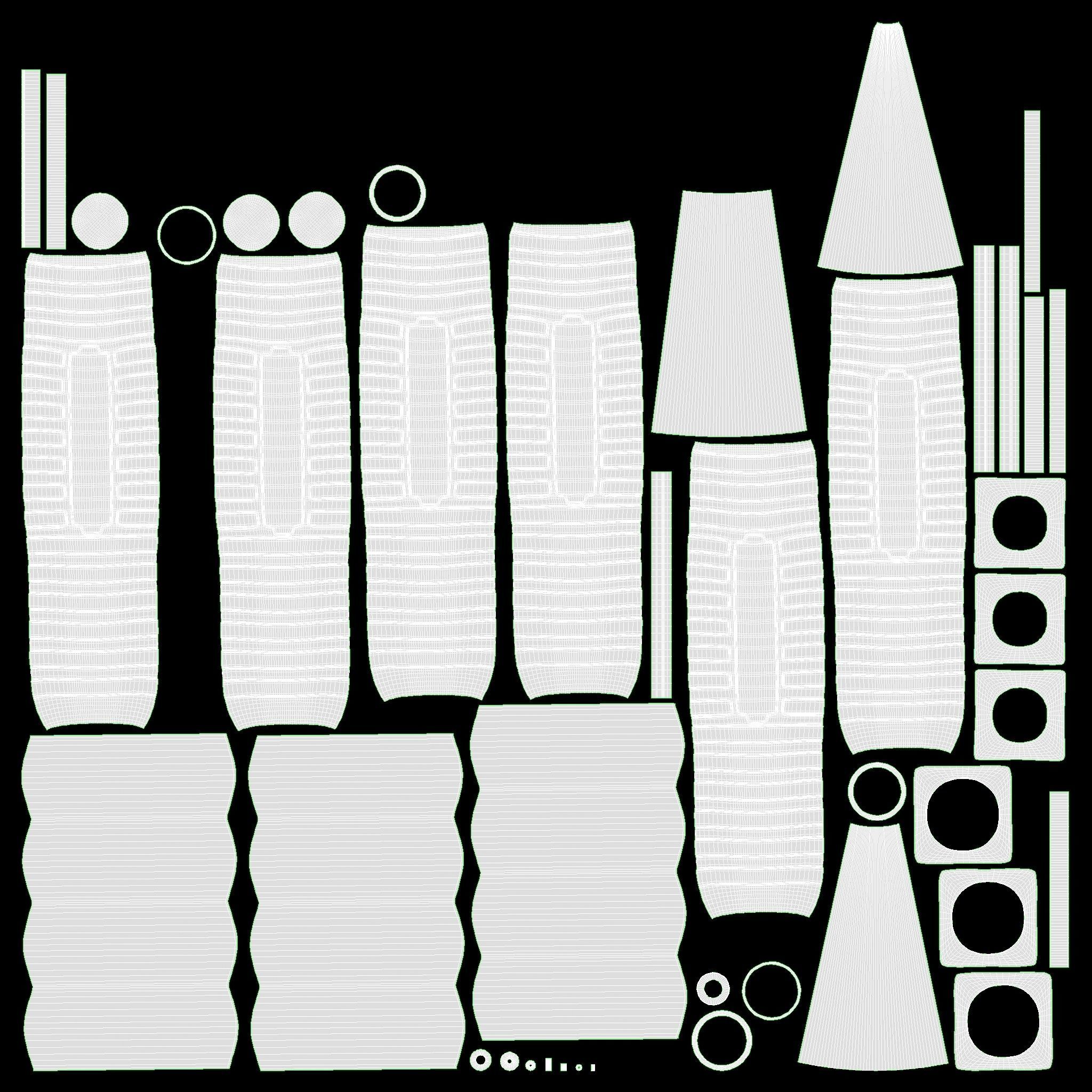 Dynagrip Nail Punch Set 3 Piece 3D model_6