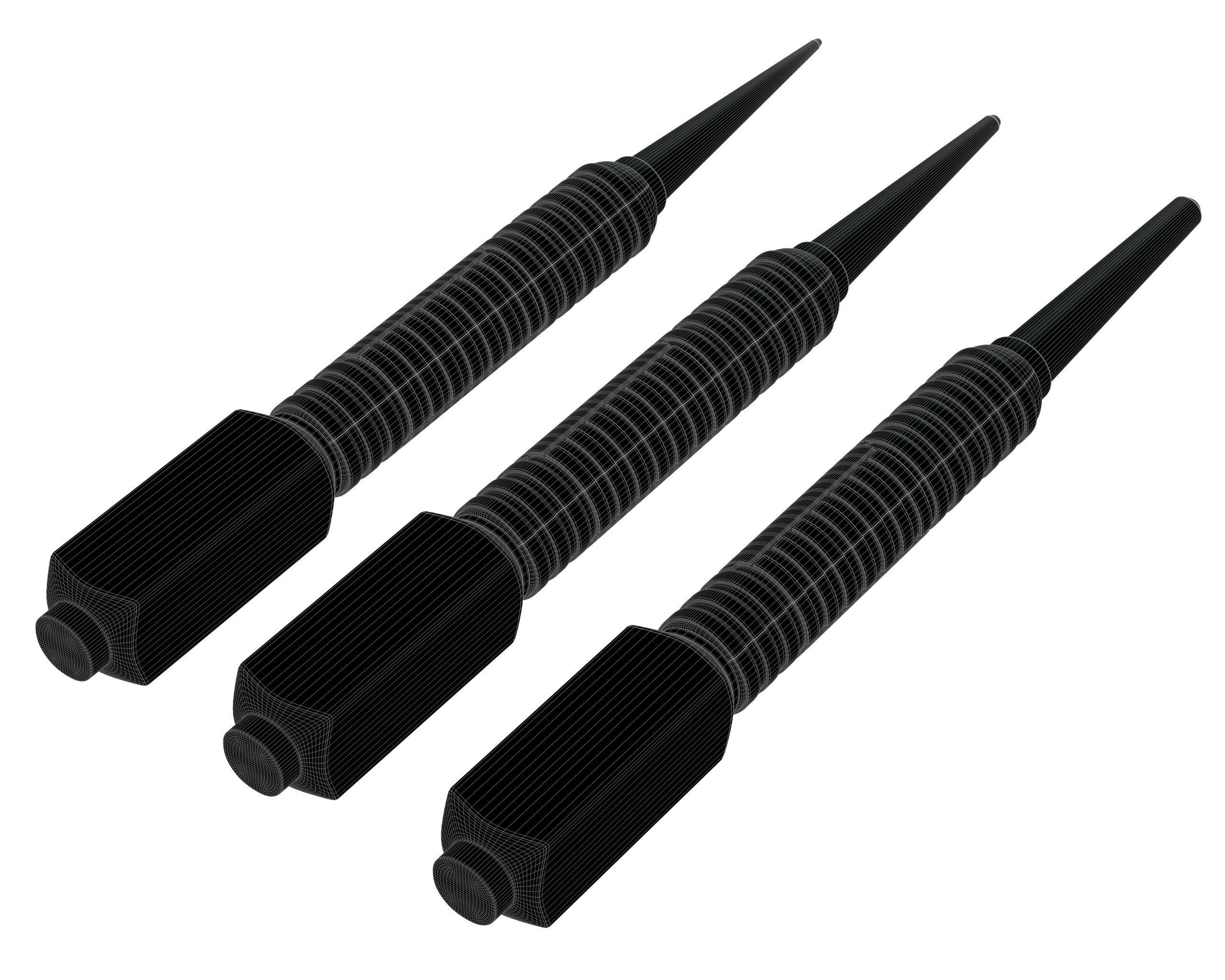 Dynagrip Nail Punch Set 3 Piece 3D model_3