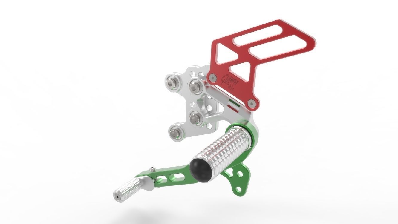 Giamoto CNC Rearset 3D model_2