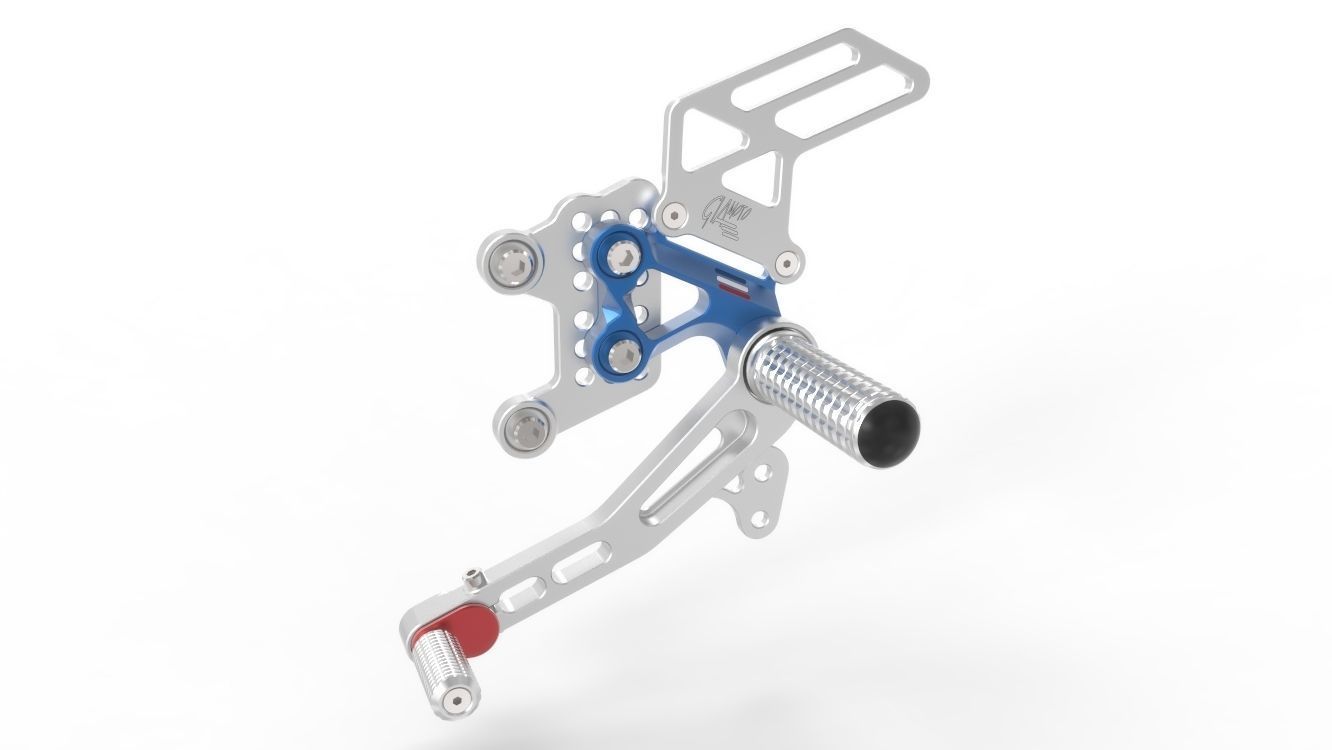 Giamoto CNC Rearset 3D model_3