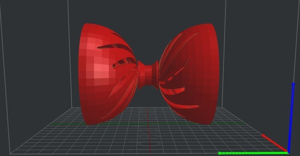 Spiral Diabolo 3D print model_2