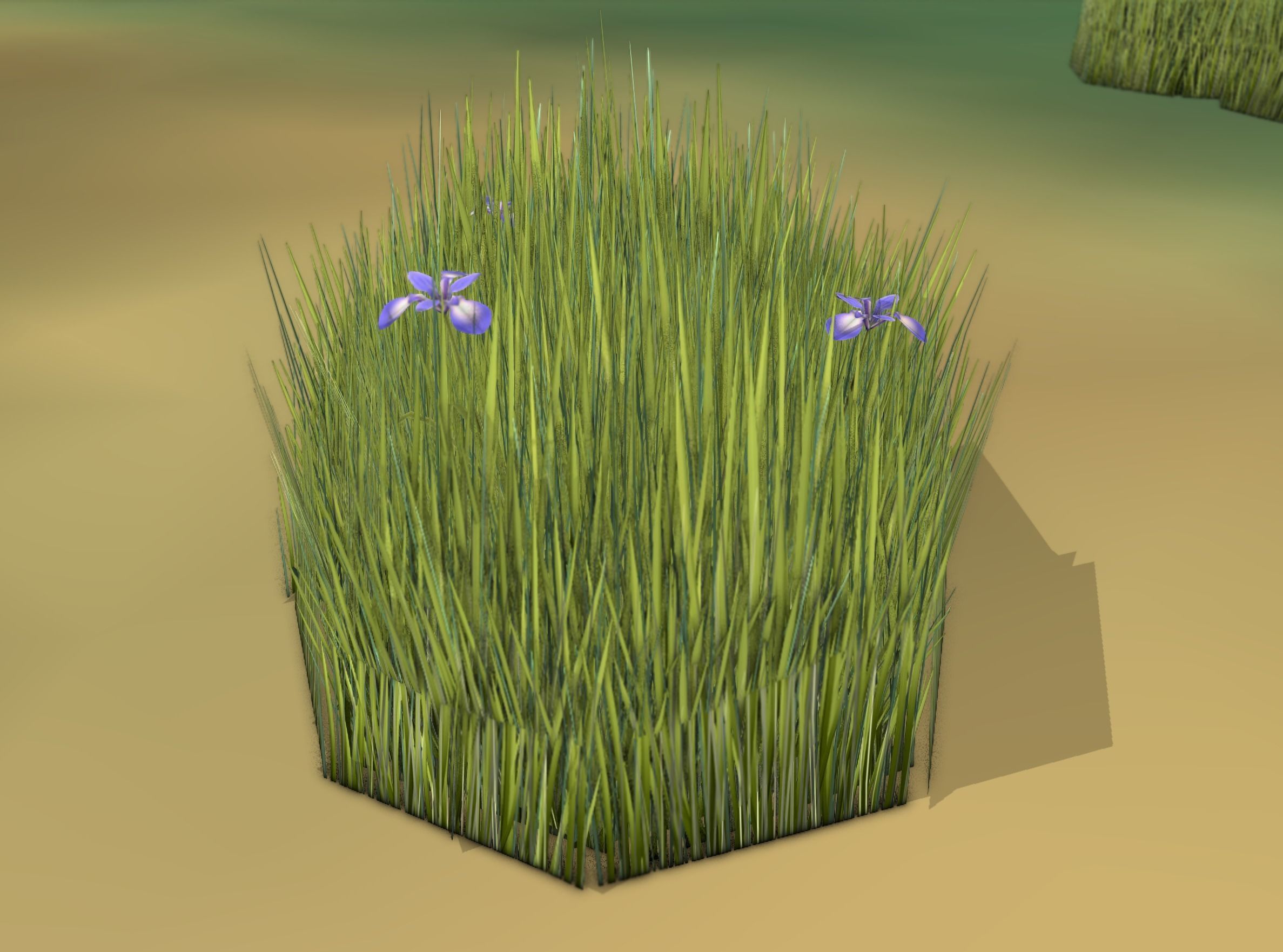 Reeds - Object 48 Low-poly 3D model_44