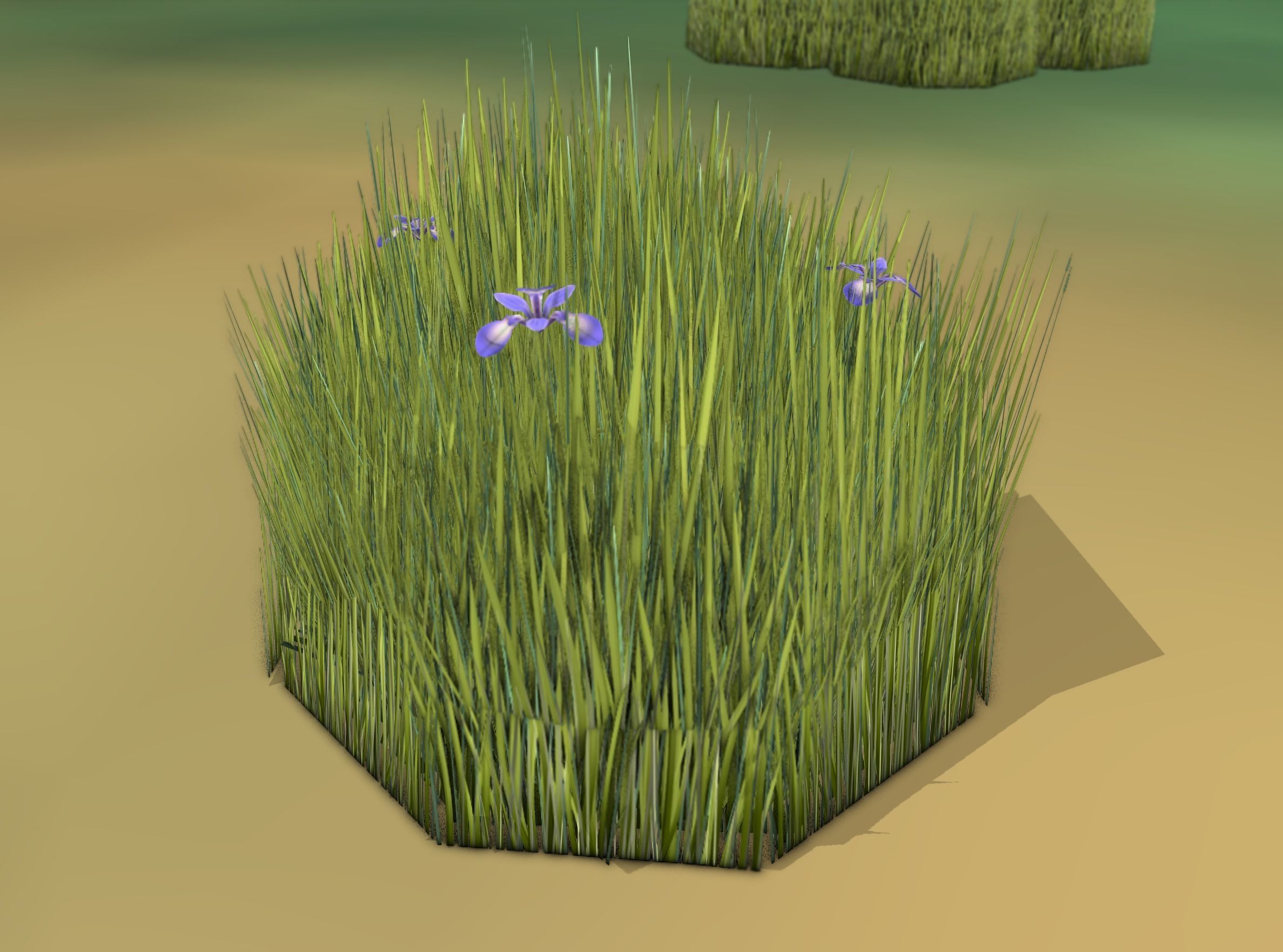 Reeds - Object 48 Low-poly 3D model_41