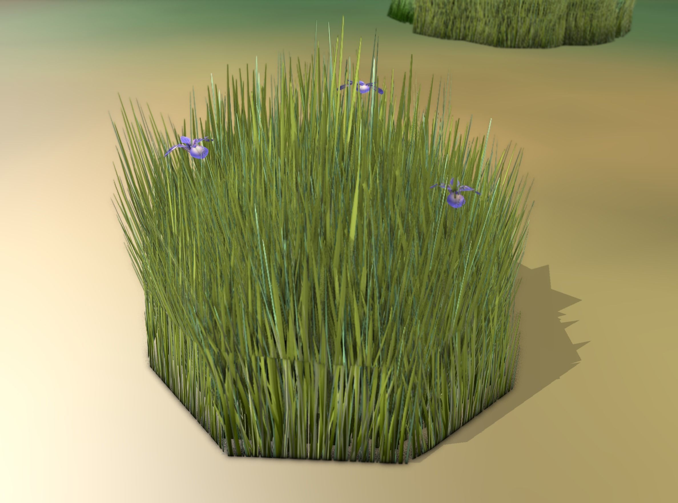 Reeds - Object 48 Low-poly 3D model_18