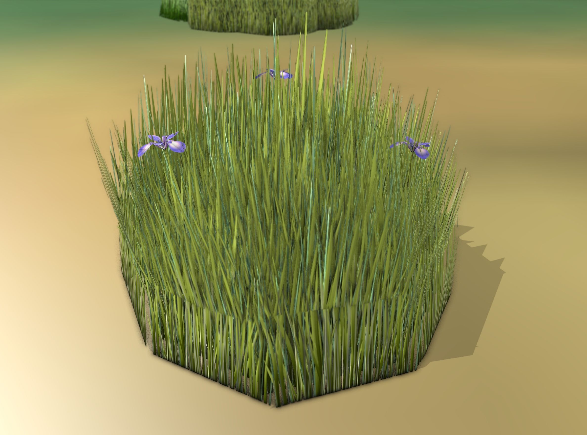 Reeds - Object 48 Low-poly 3D model_15