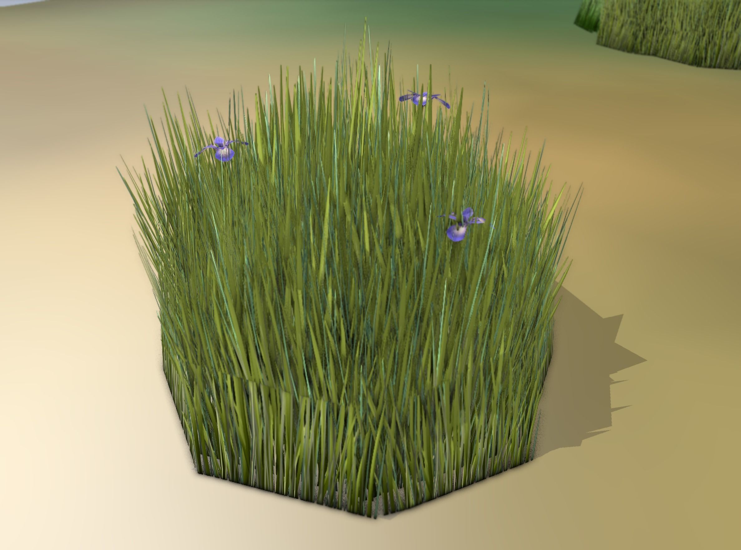 Reeds - Object 48 Low-poly 3D model_20