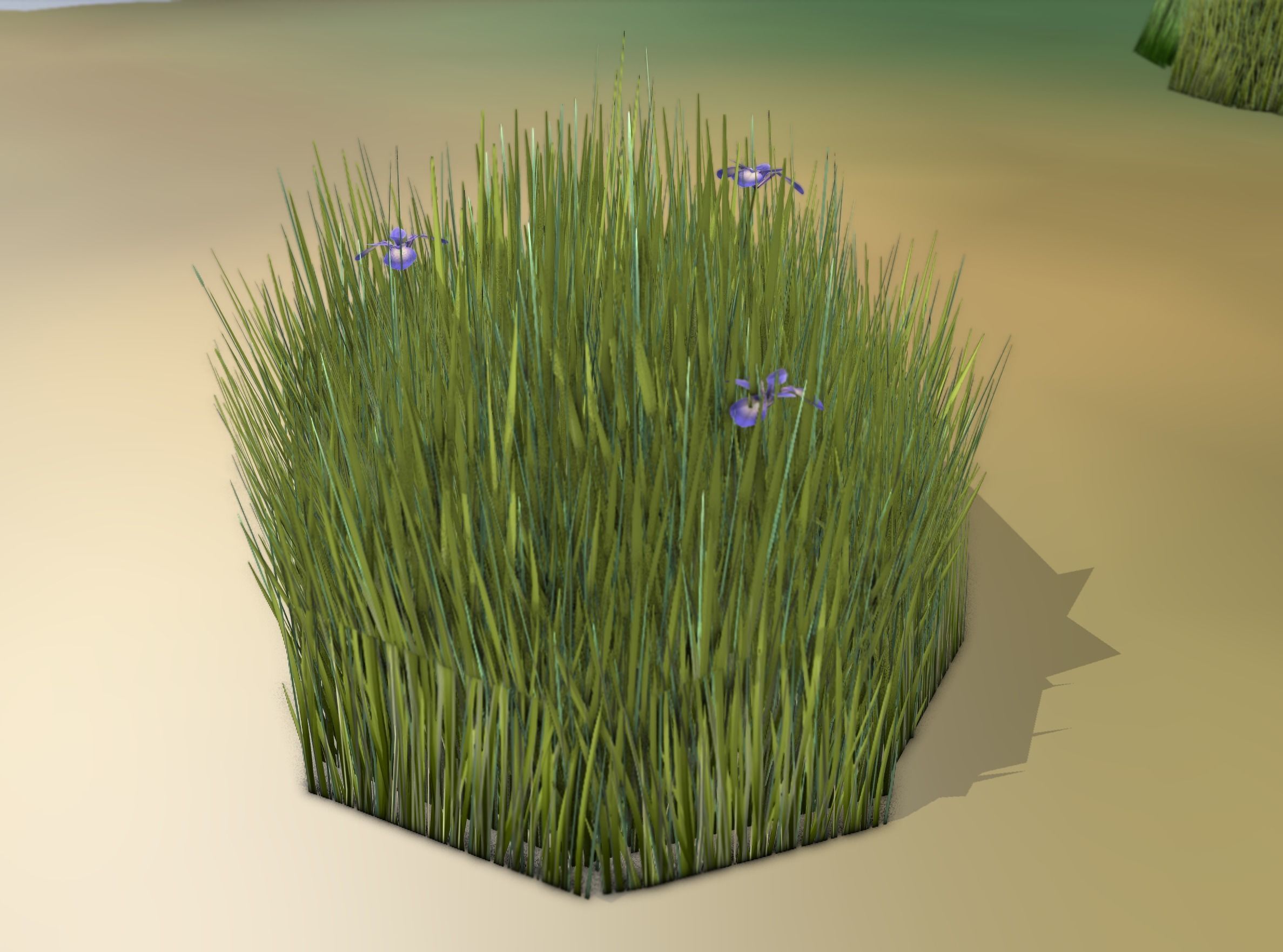 Reeds - Object 48 Low-poly 3D model_21