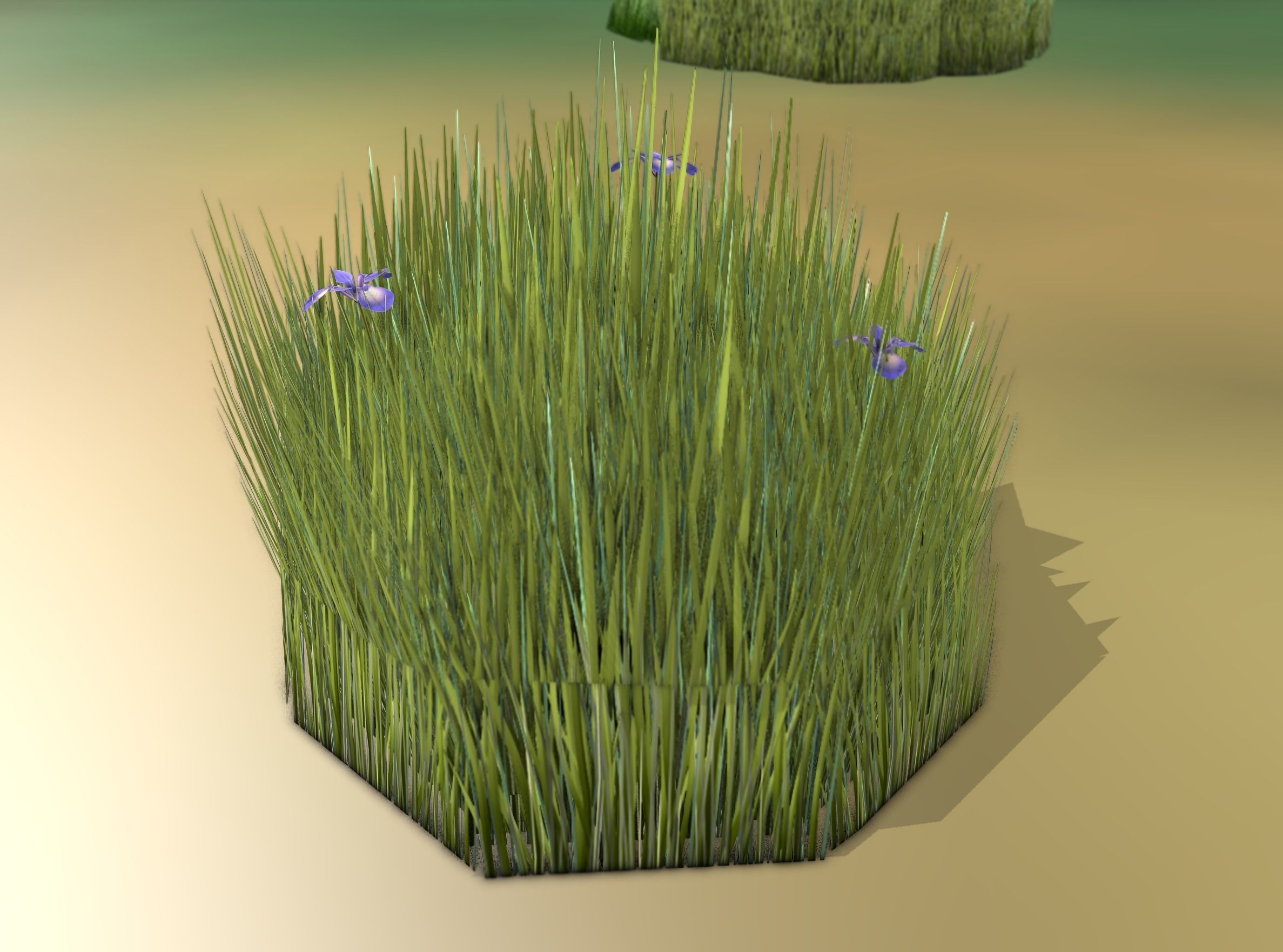 Reeds - Object 48 Low-poly 3D model_17