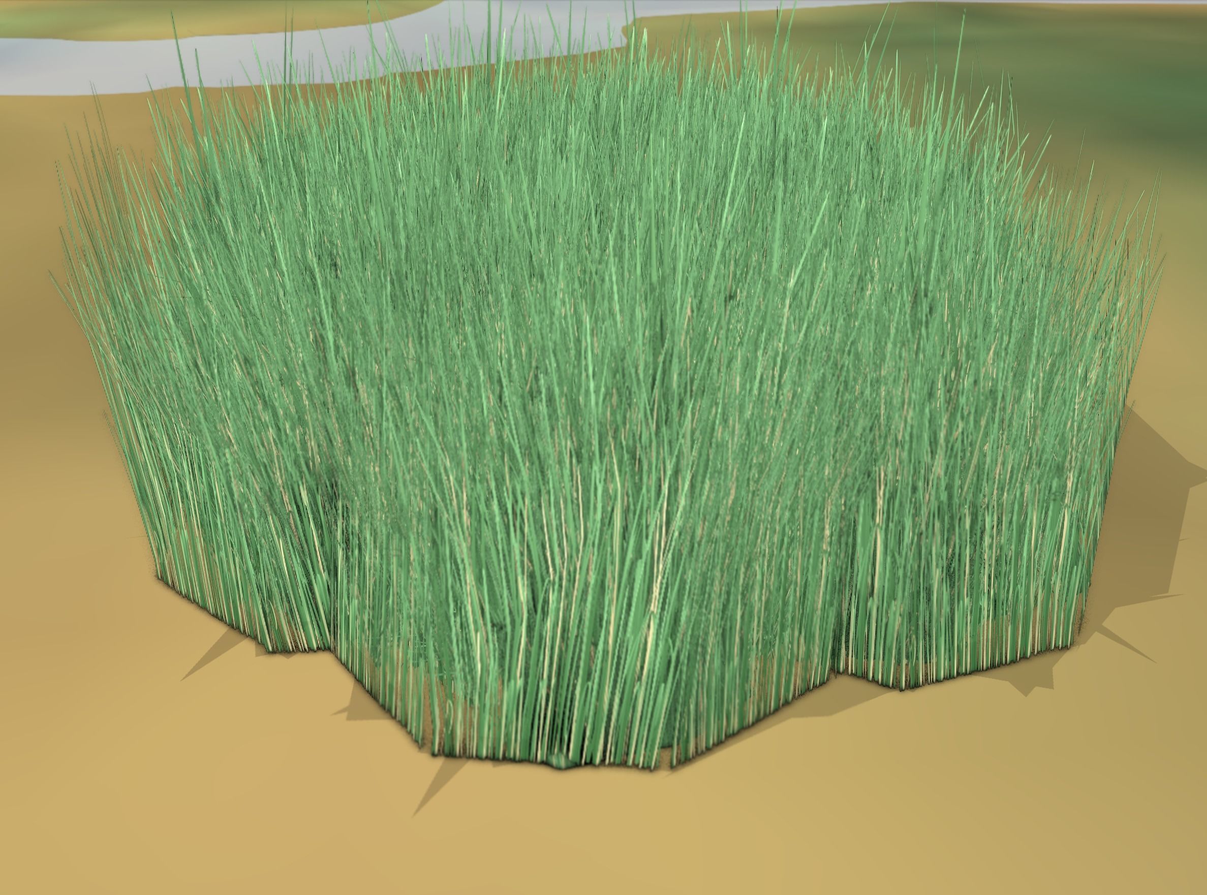Reeds - Object 55 Low-poly 3D model_43