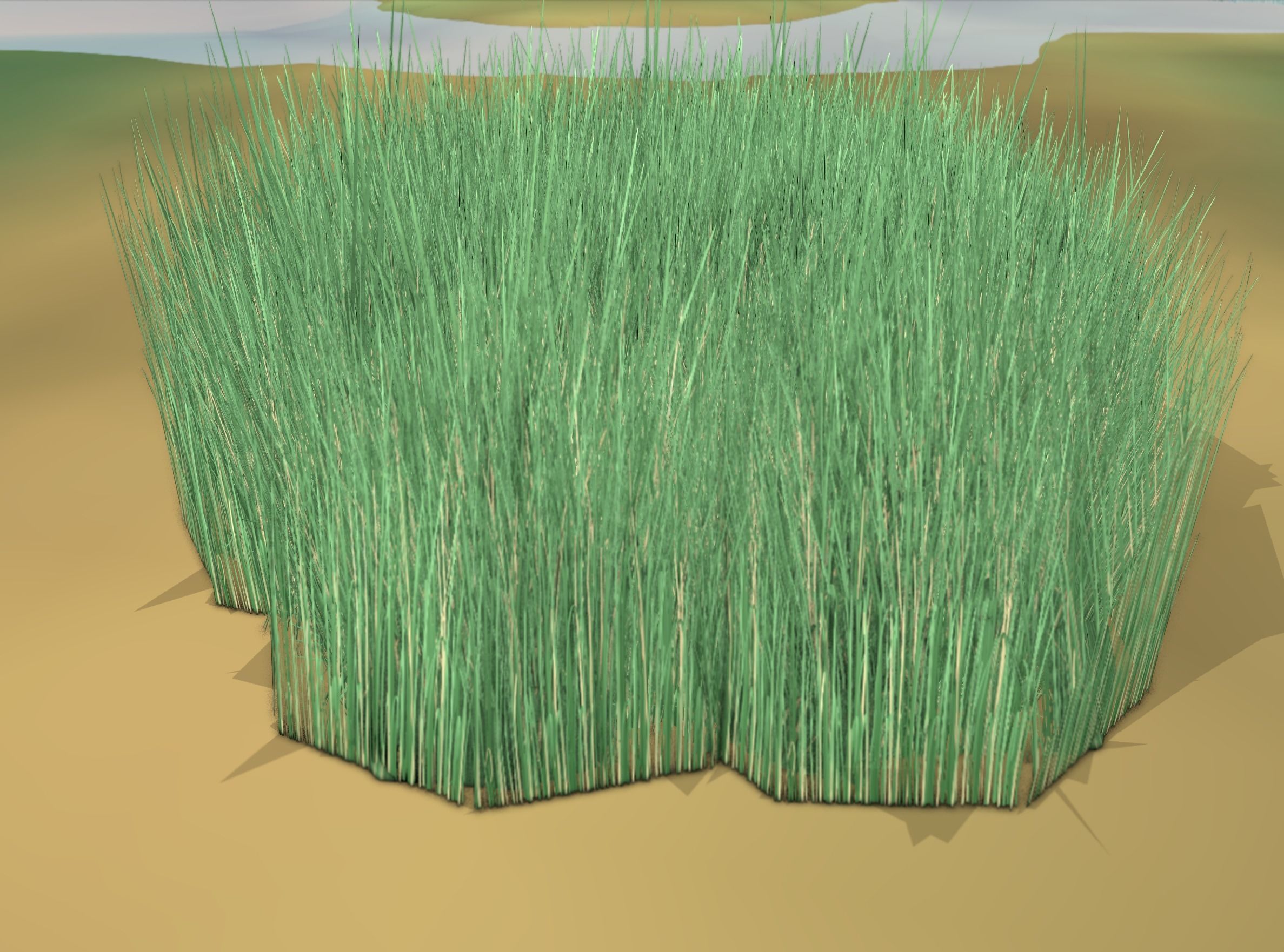 Reeds - Object 55 Low-poly 3D model_46