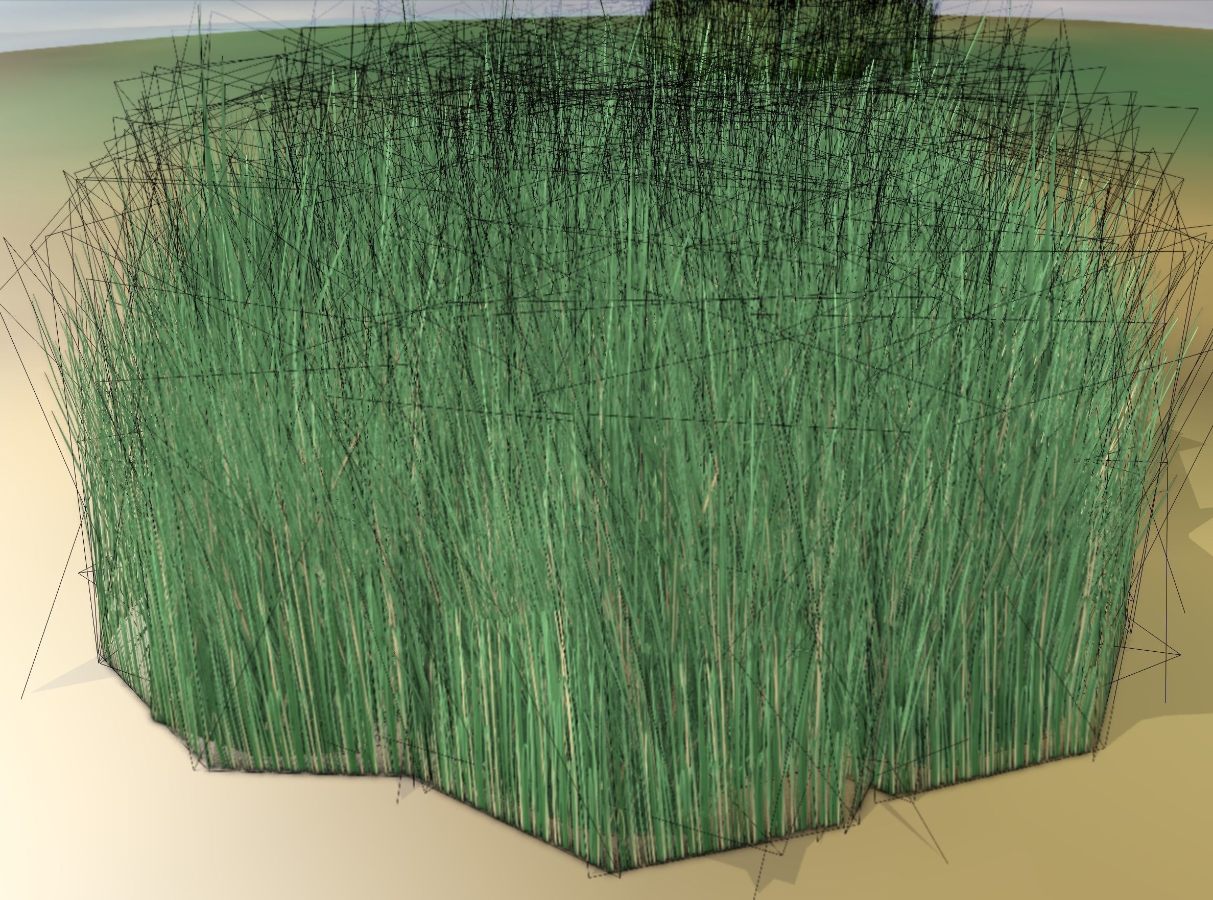 Reeds - Object 55 Low-poly 3D model_9