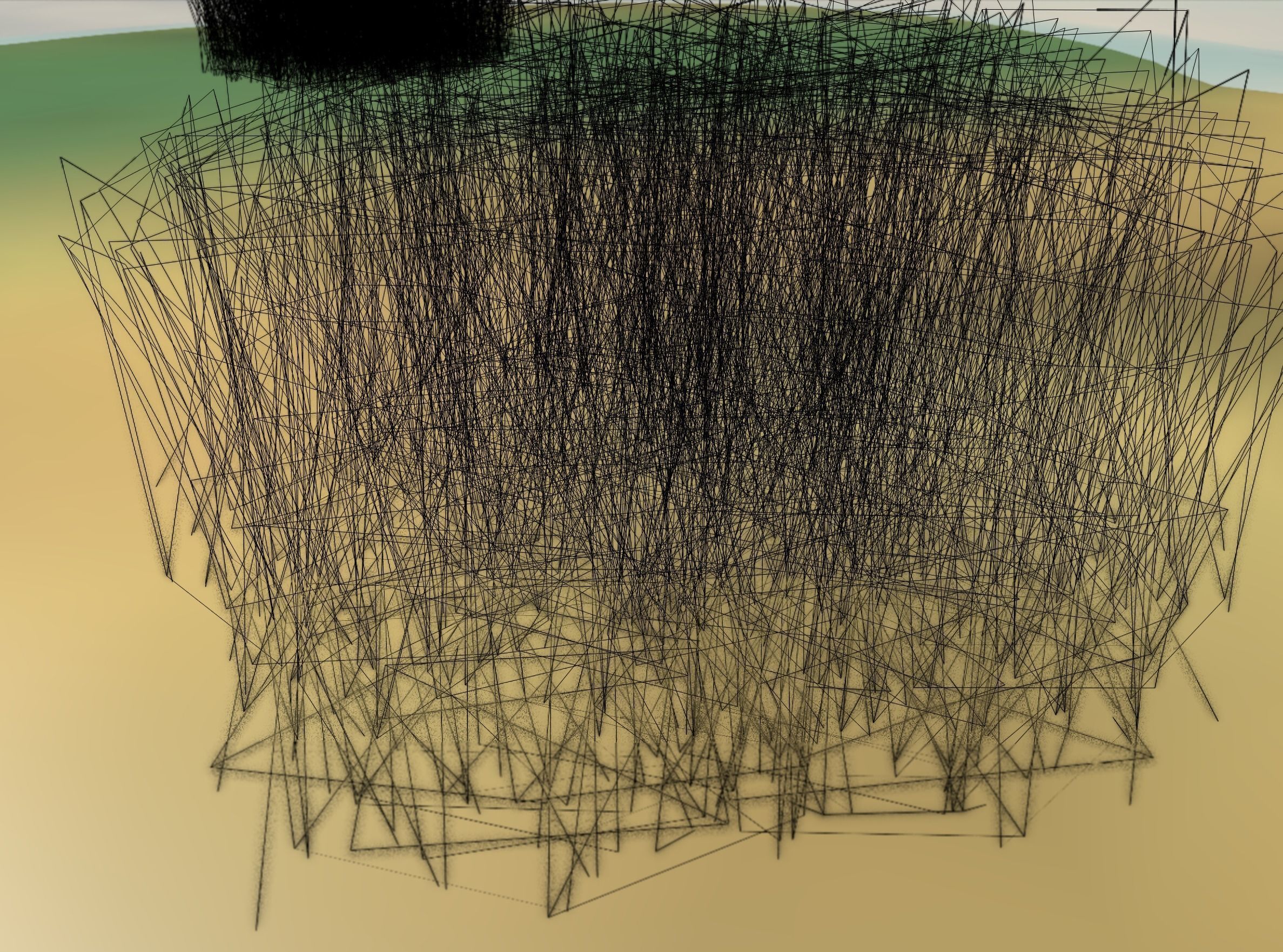 Reeds - Object 55 Low-poly 3D model_6