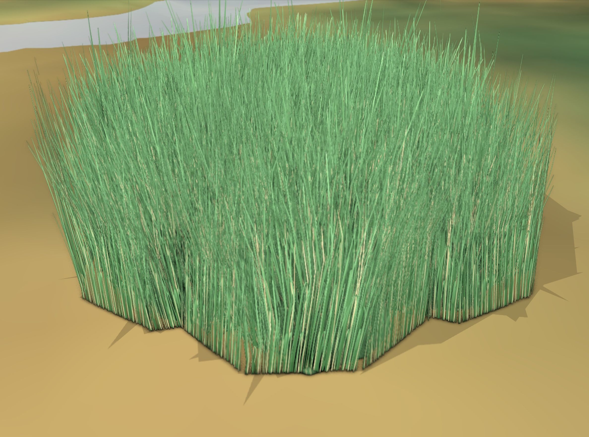 Reeds - Object 55 Low-poly 3D model_42