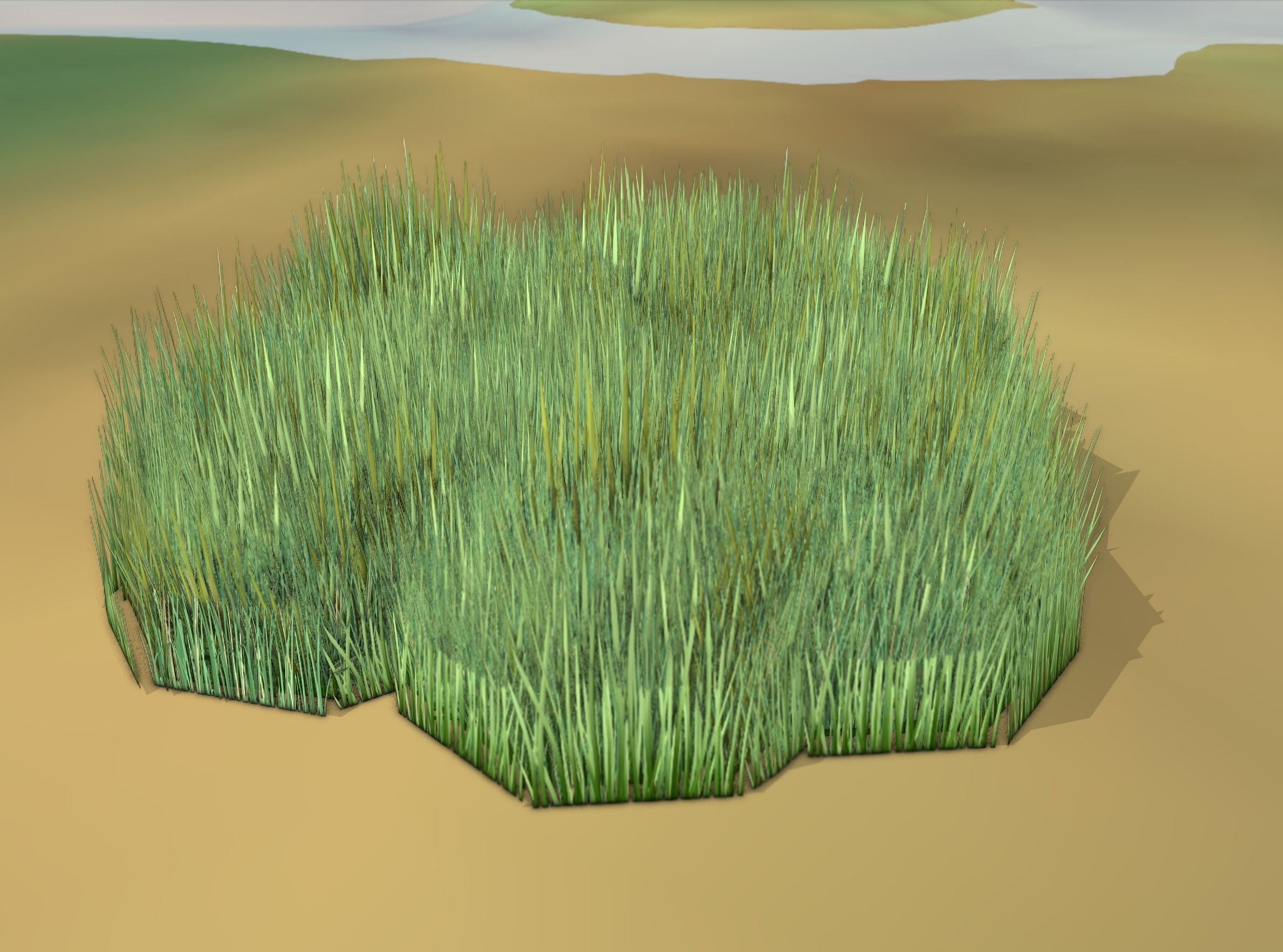 Reeds - Object 56 Low-poly 3D model_46