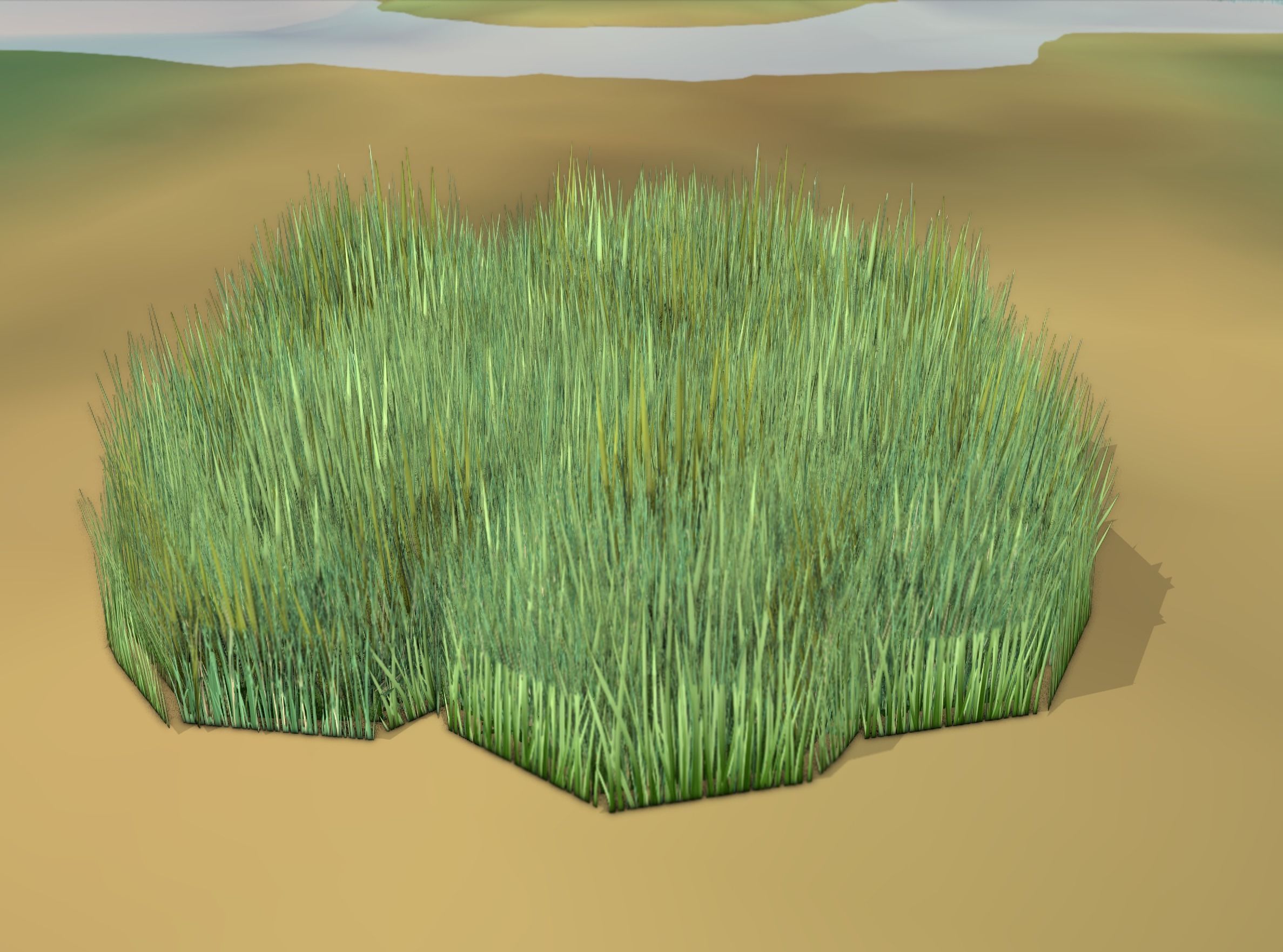 Reeds - Object 56 Low-poly 3D model_45