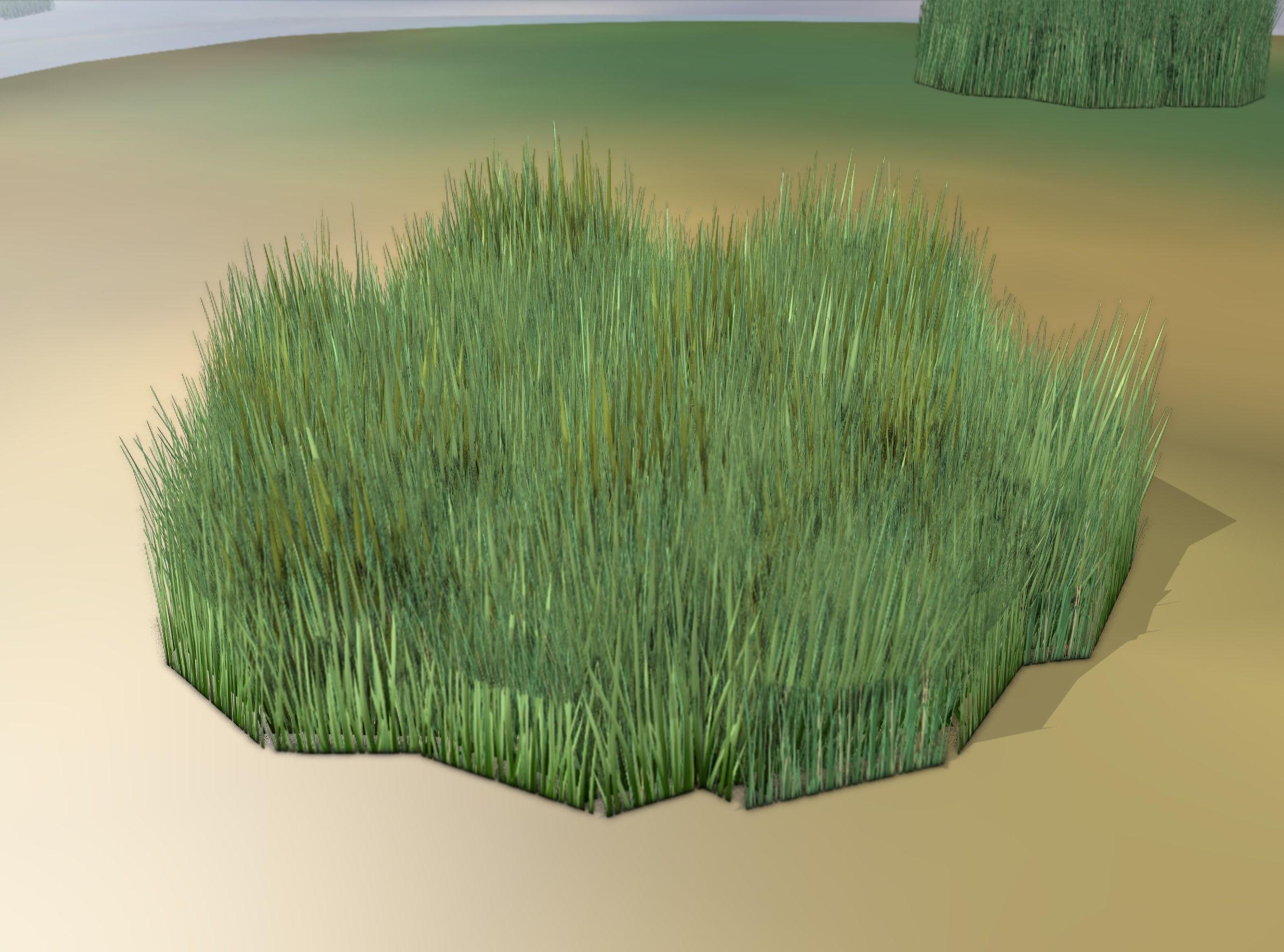 Reeds - Object 56 Low-poly 3D model_11
