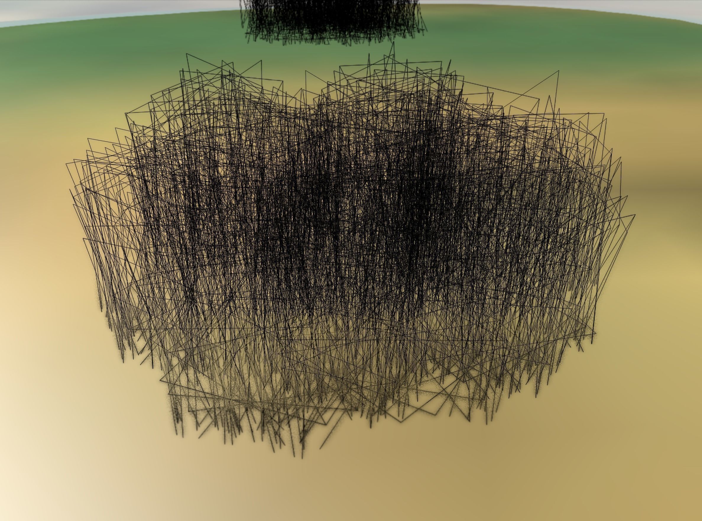 Reeds - Object 56 Low-poly 3D model_7