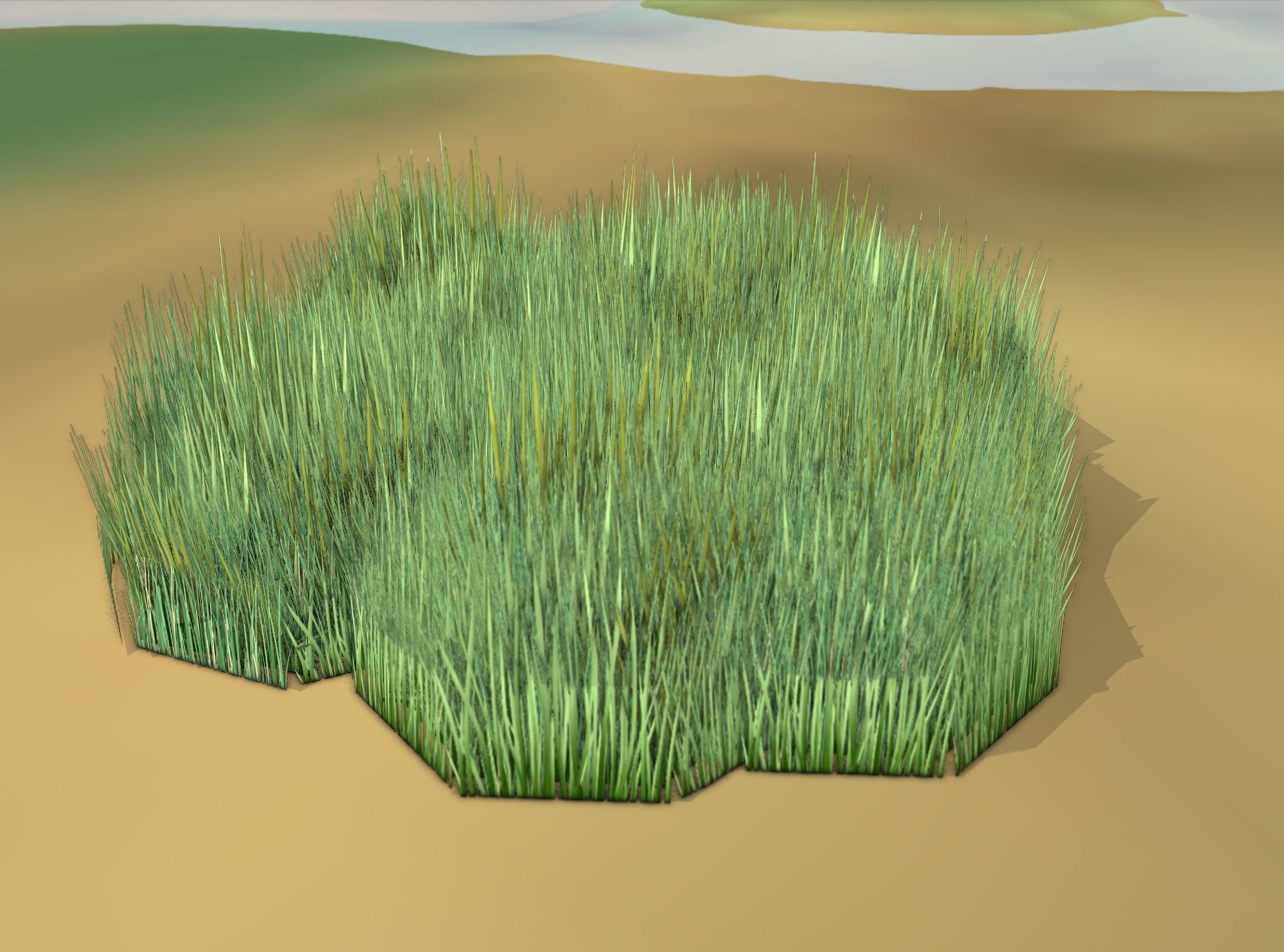 Reeds - Object 56 Low-poly 3D model_47