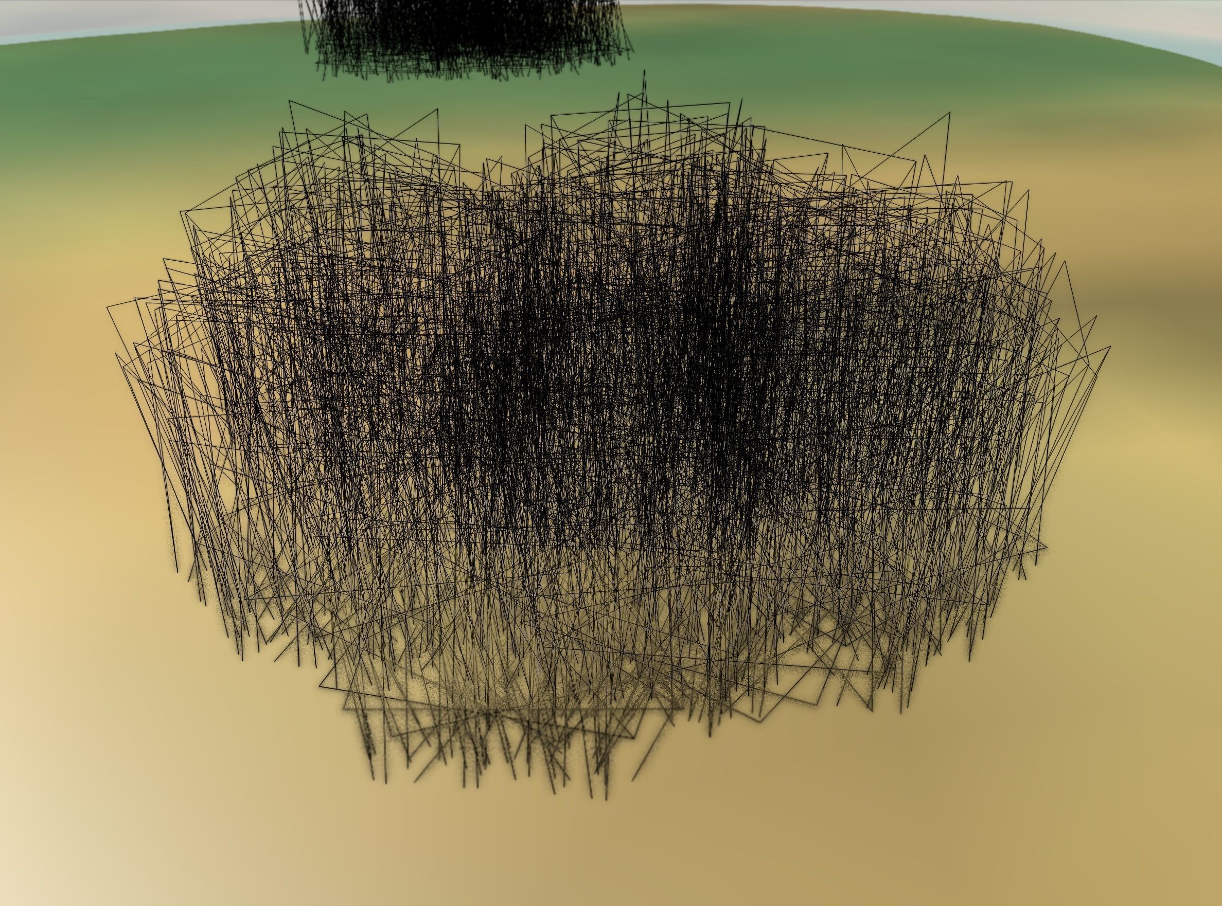 Reeds - Object 56 Low-poly 3D model_6