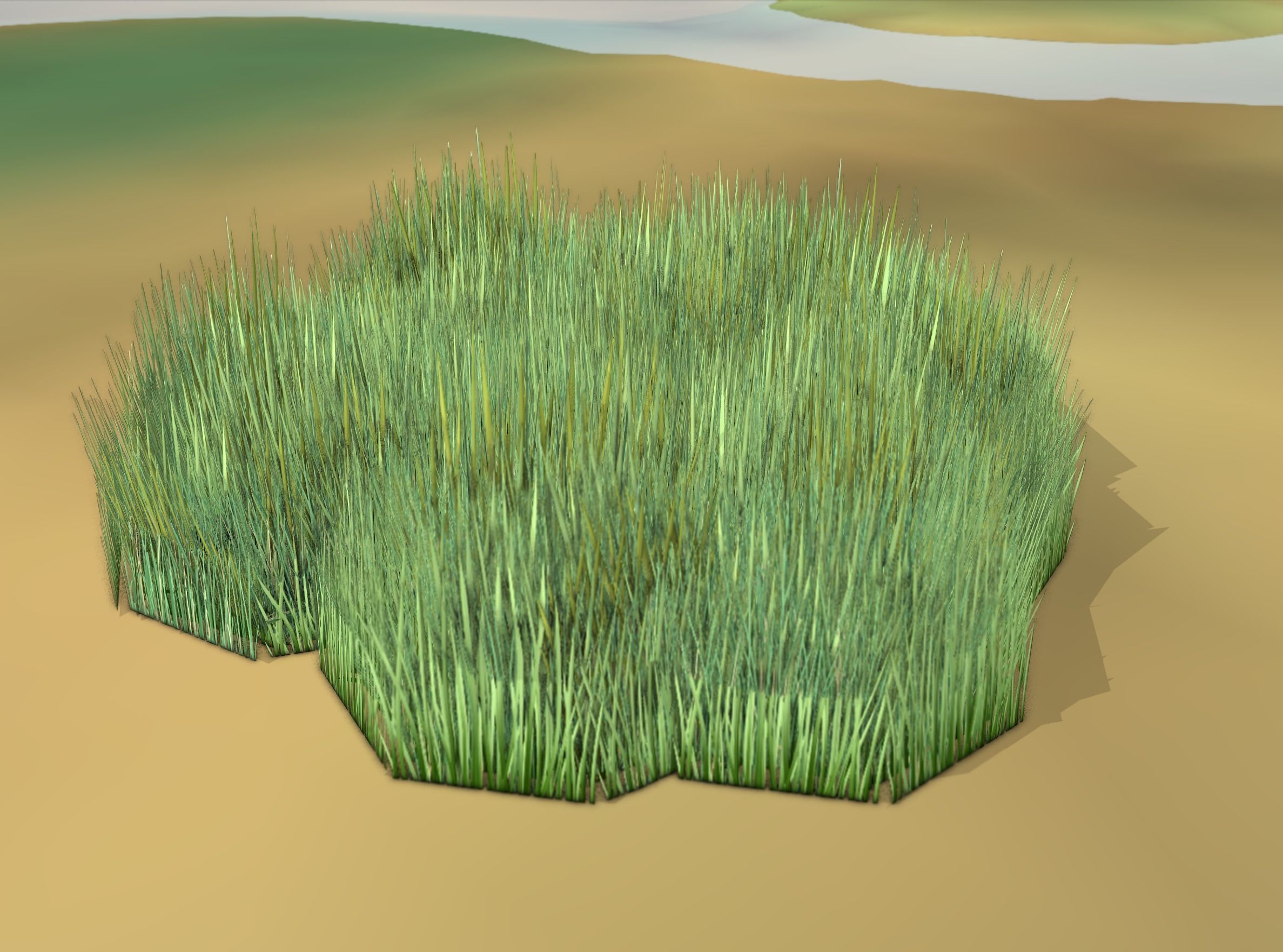 Reeds - Object 56 Low-poly 3D model_48