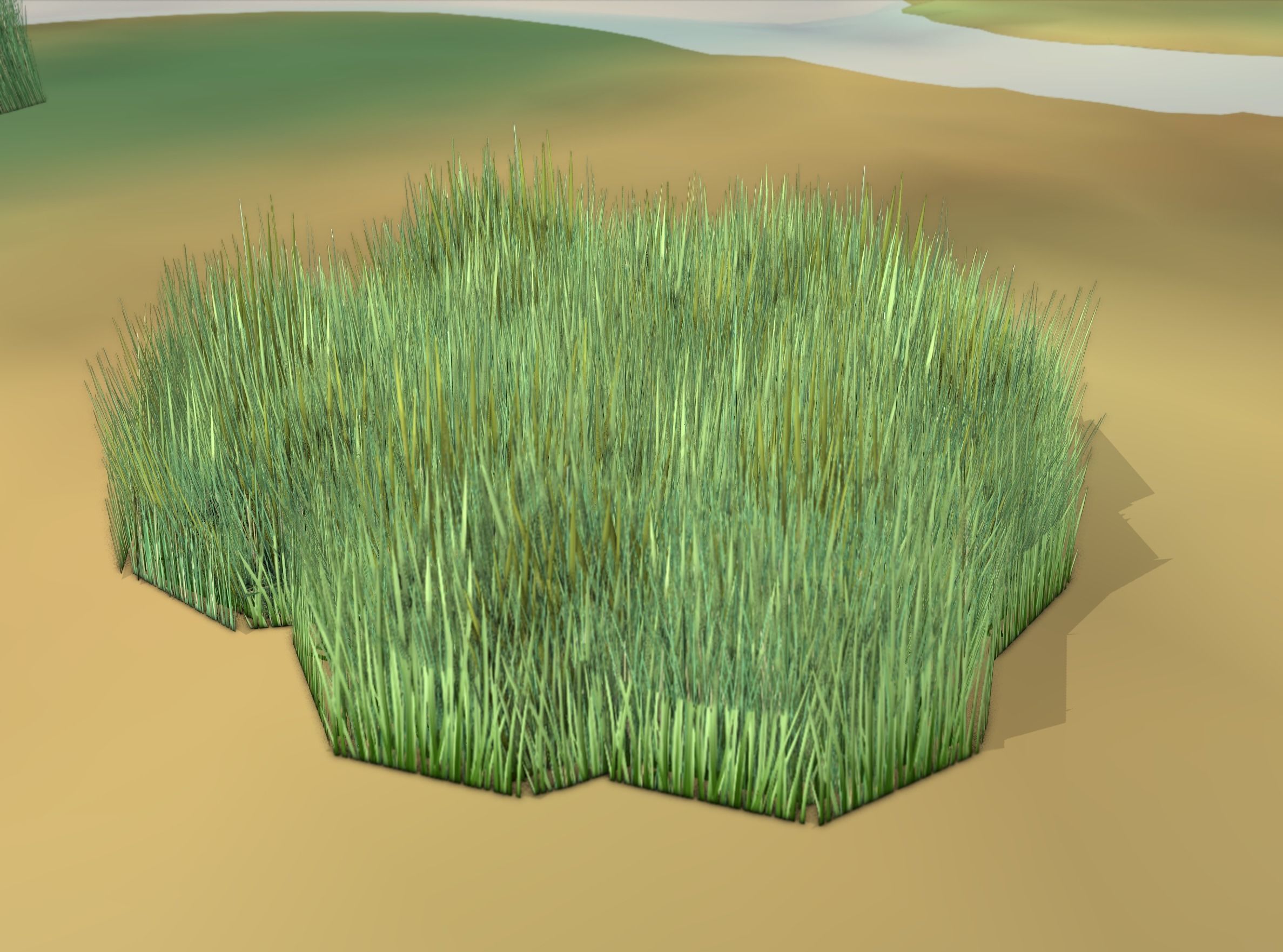 Reeds - Object 56 Low-poly 3D model_49