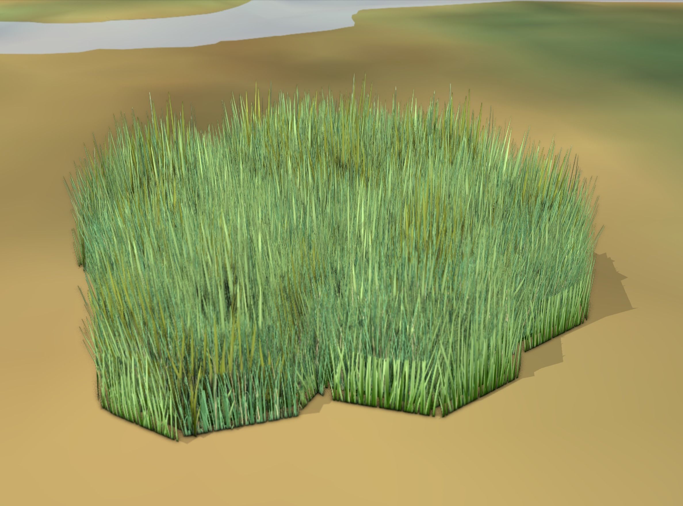 Reeds - Object 56 Low-poly 3D model_42