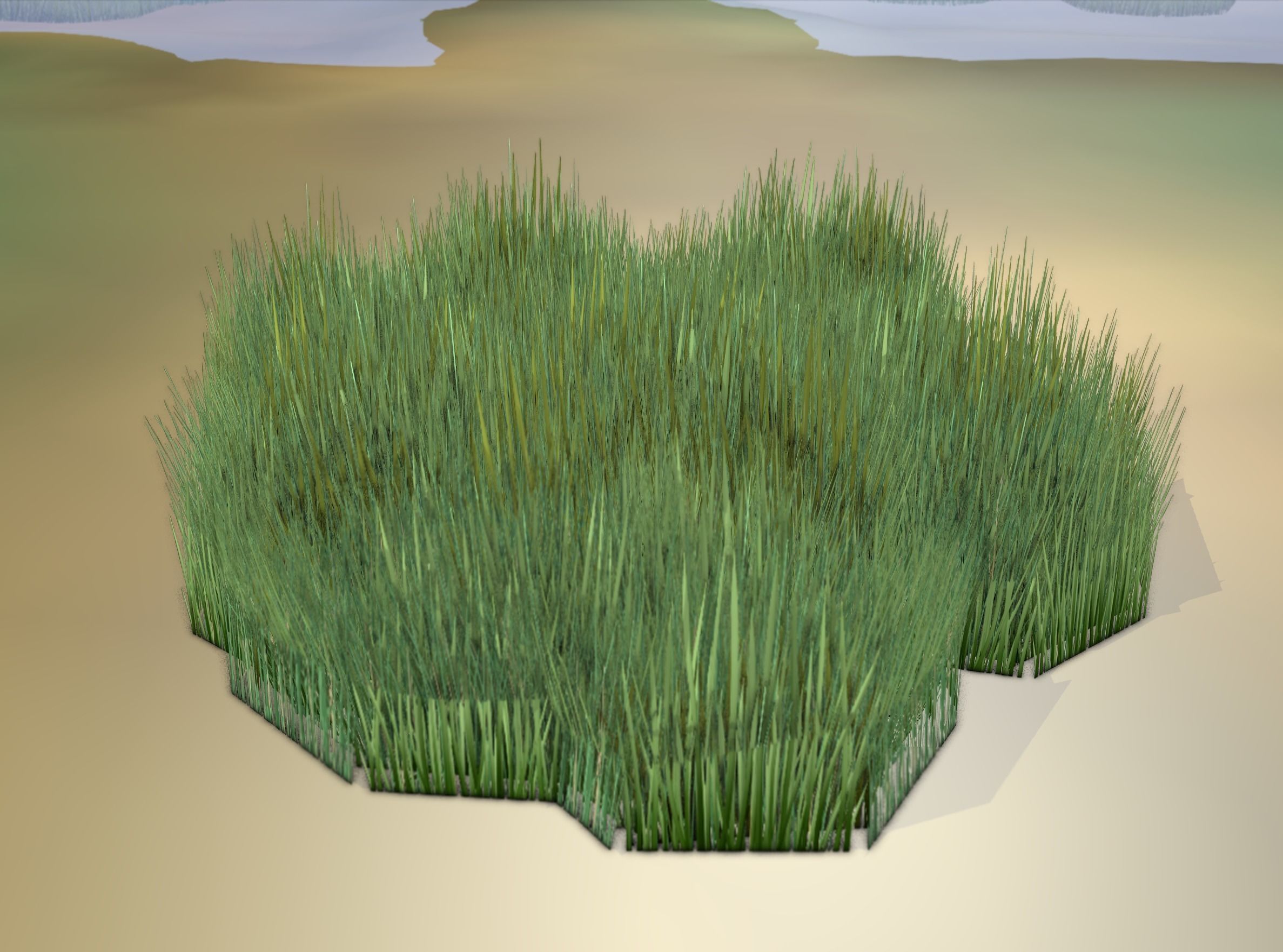 Reeds - Object 56 Low-poly 3D model_19