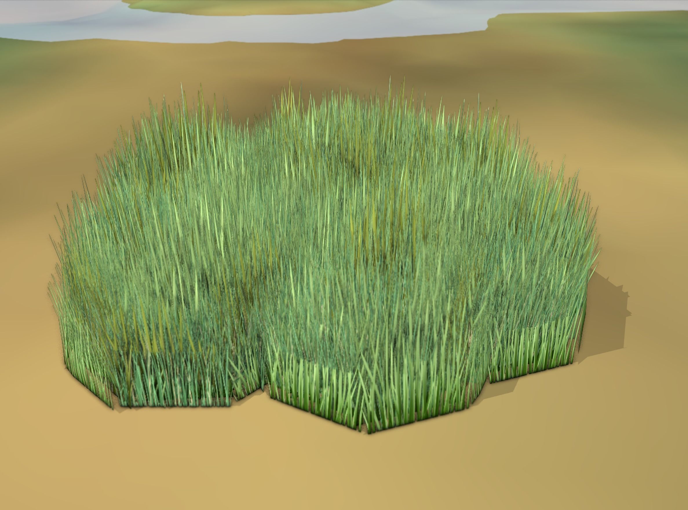 Reeds - Object 56 Low-poly 3D model_44