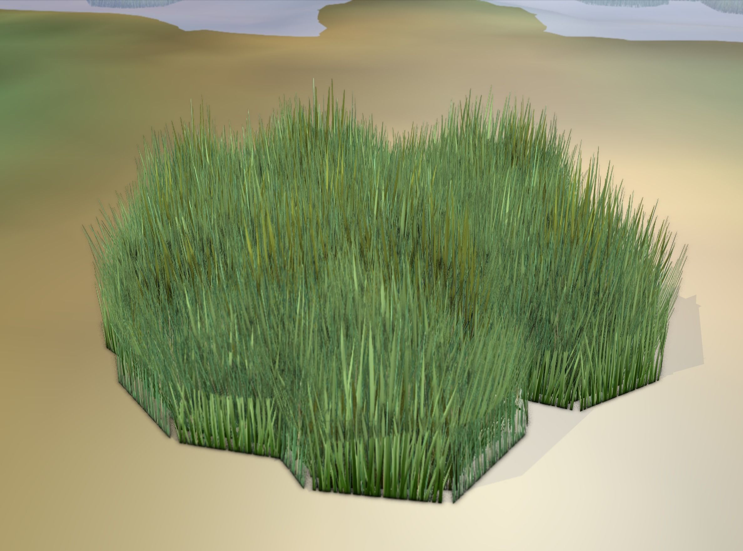 Reeds - Object 56 Low-poly 3D model_20