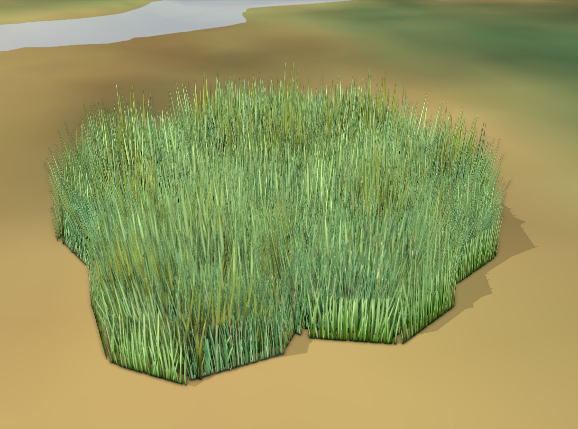 Reeds - Object 56 Low-poly 3D model_41