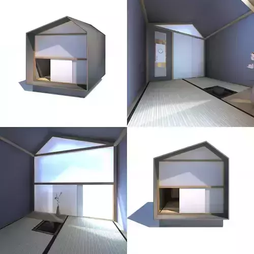 Modern Teahouse No 1 - Small ChaShitsu - tea house