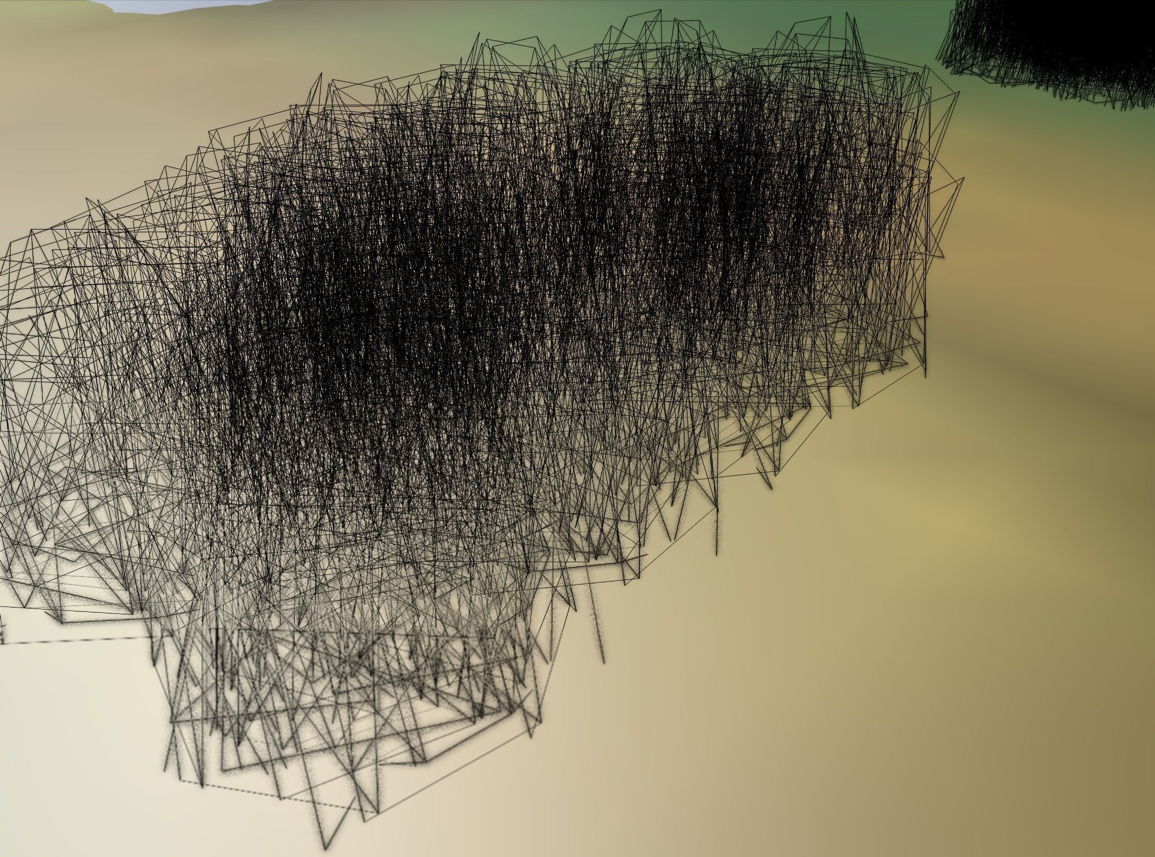 Reeds - Object 62 Low-poly 3D model_6