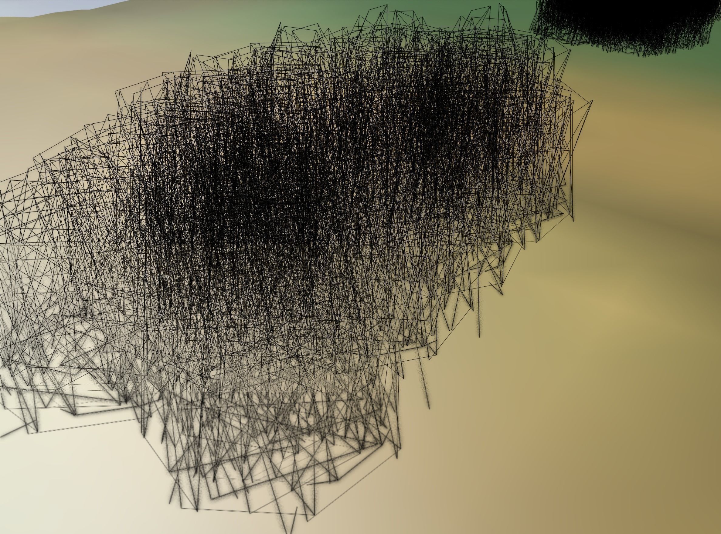 Reeds - Object 62 Low-poly 3D model_5